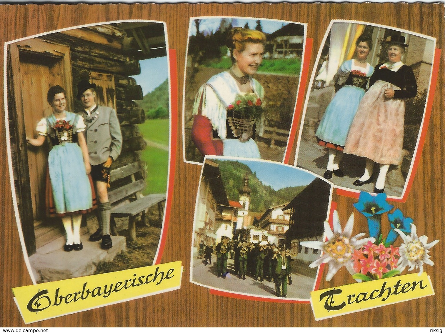 Oberbayerische  Trachten  Germany.  # 07579 - Costumes