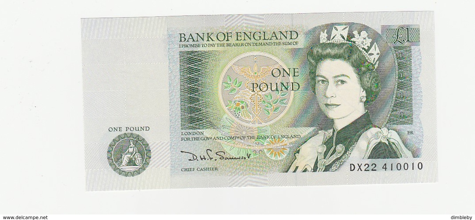 One Pound GB  / UNZ - 1 Pound