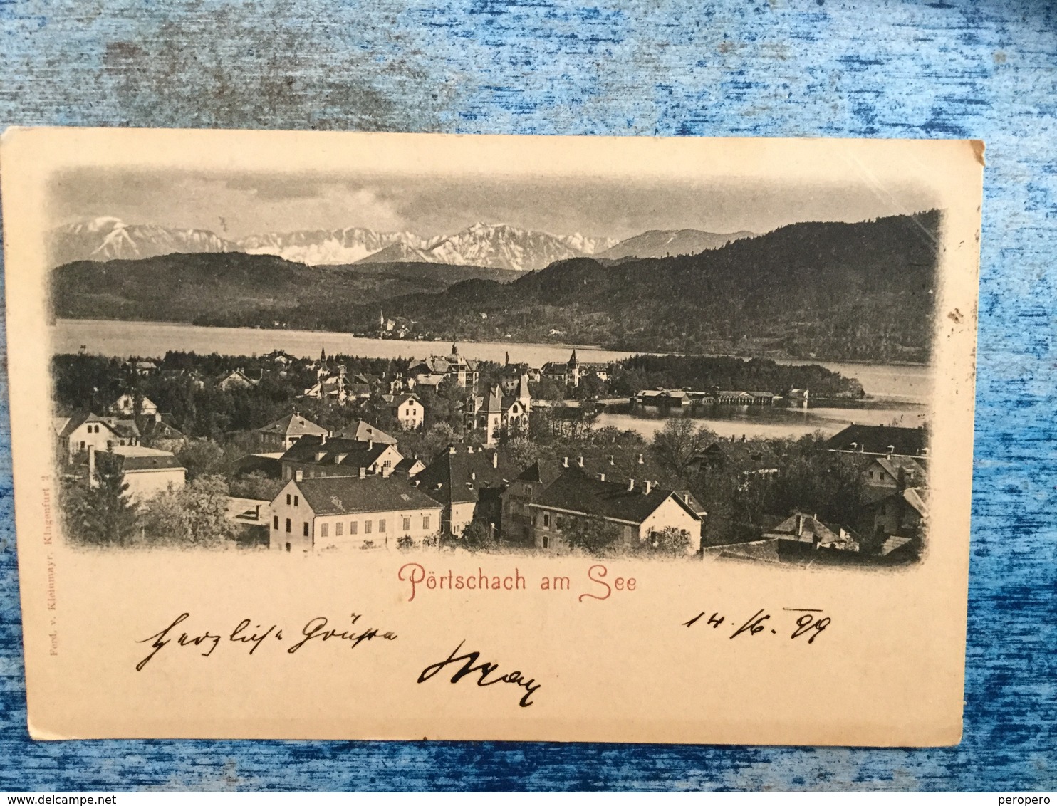 AK  PÖRTSCHACH AM SEE 1899 - Pörtschach