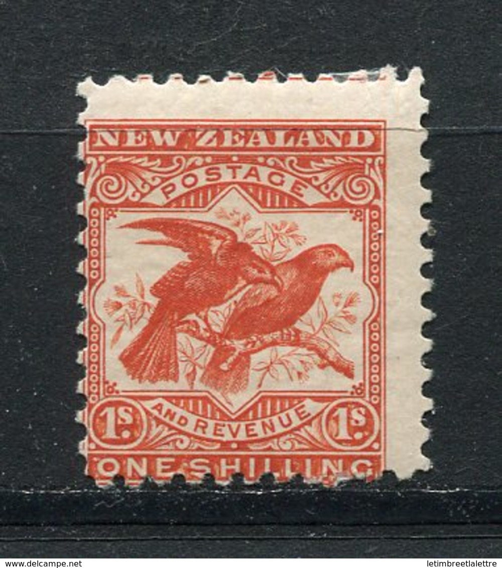 Nouvelle Zélande - N° 91 * - Neuf Avec Charnière - Thématique Oiseaux / Birds - Ongebruikt