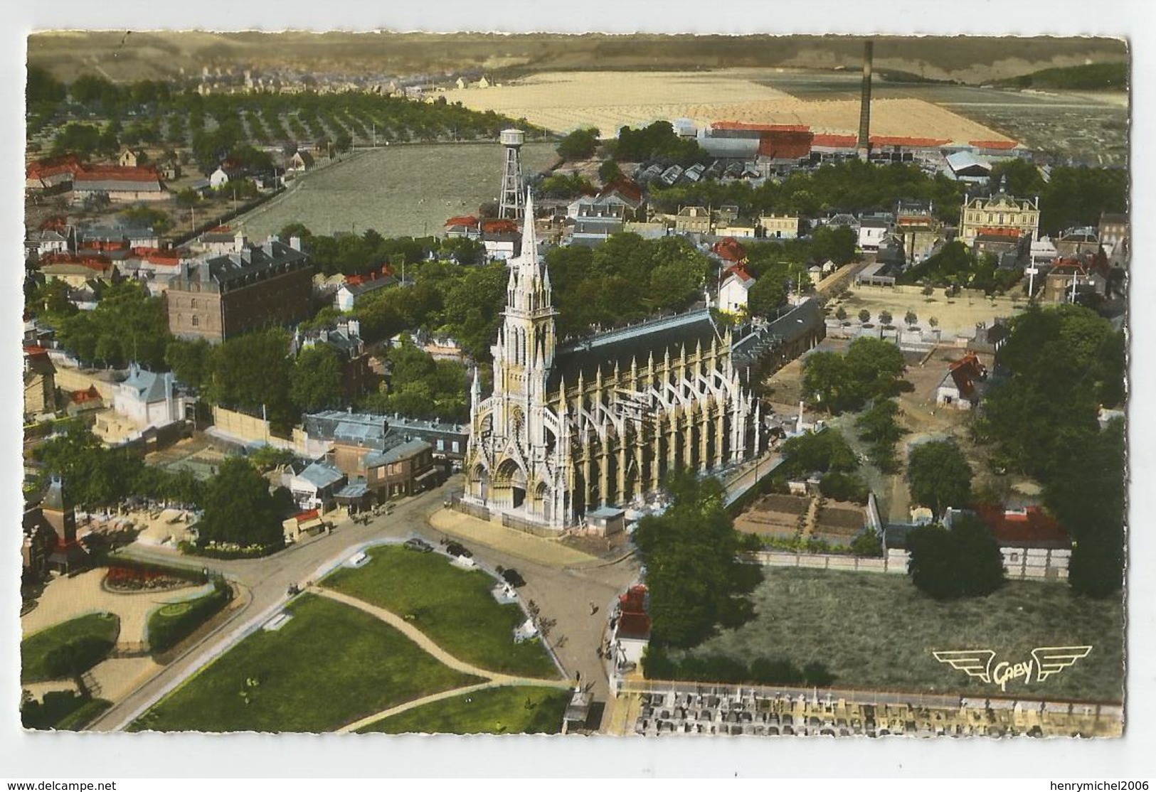 76 Bonsecours Vue De L'esplanade Et église Notre Dame Vue Aérienne - Bonsecours