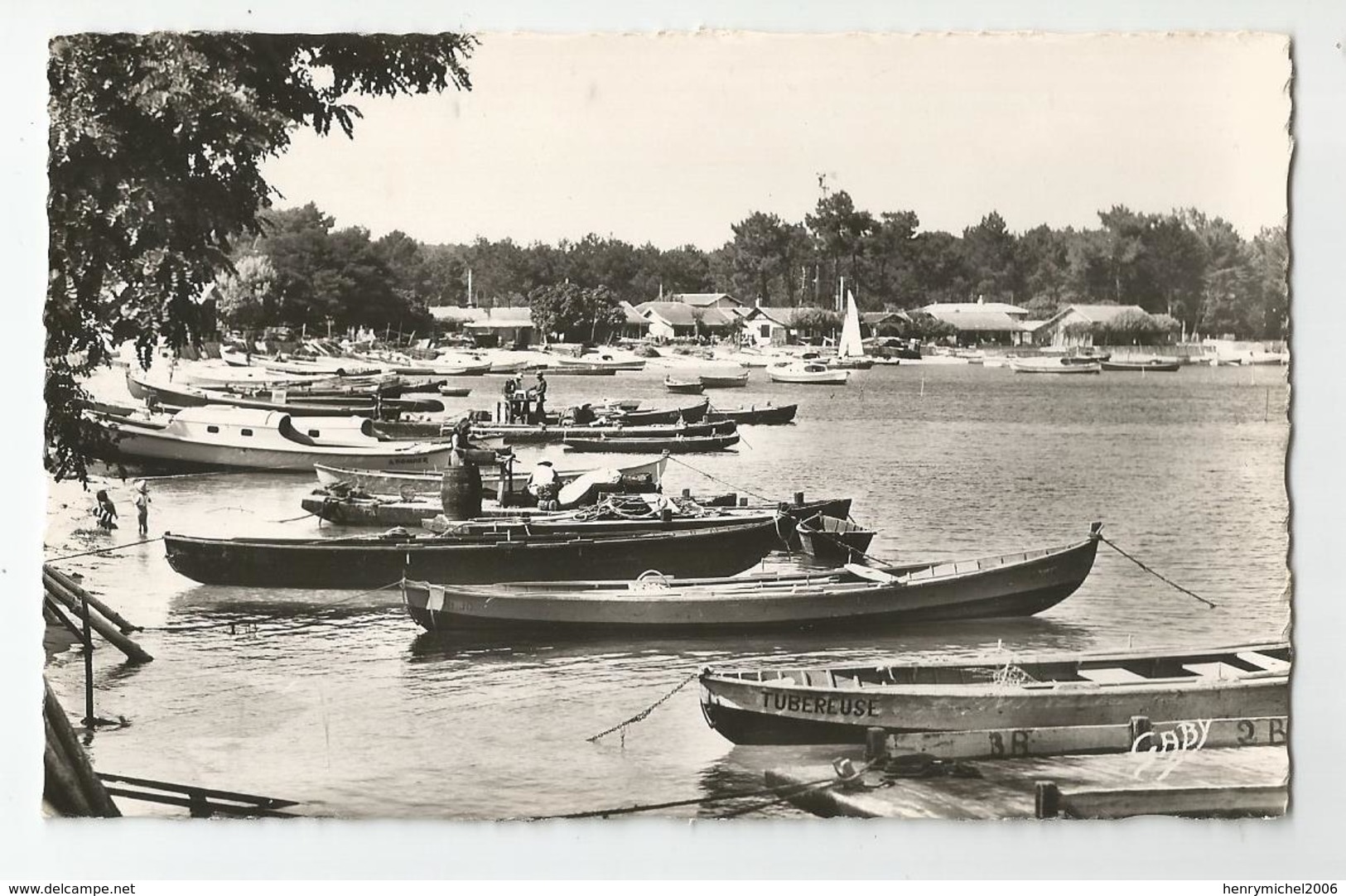 33 Gironde Le Canon La Plage Barque Nommée - Other & Unclassified