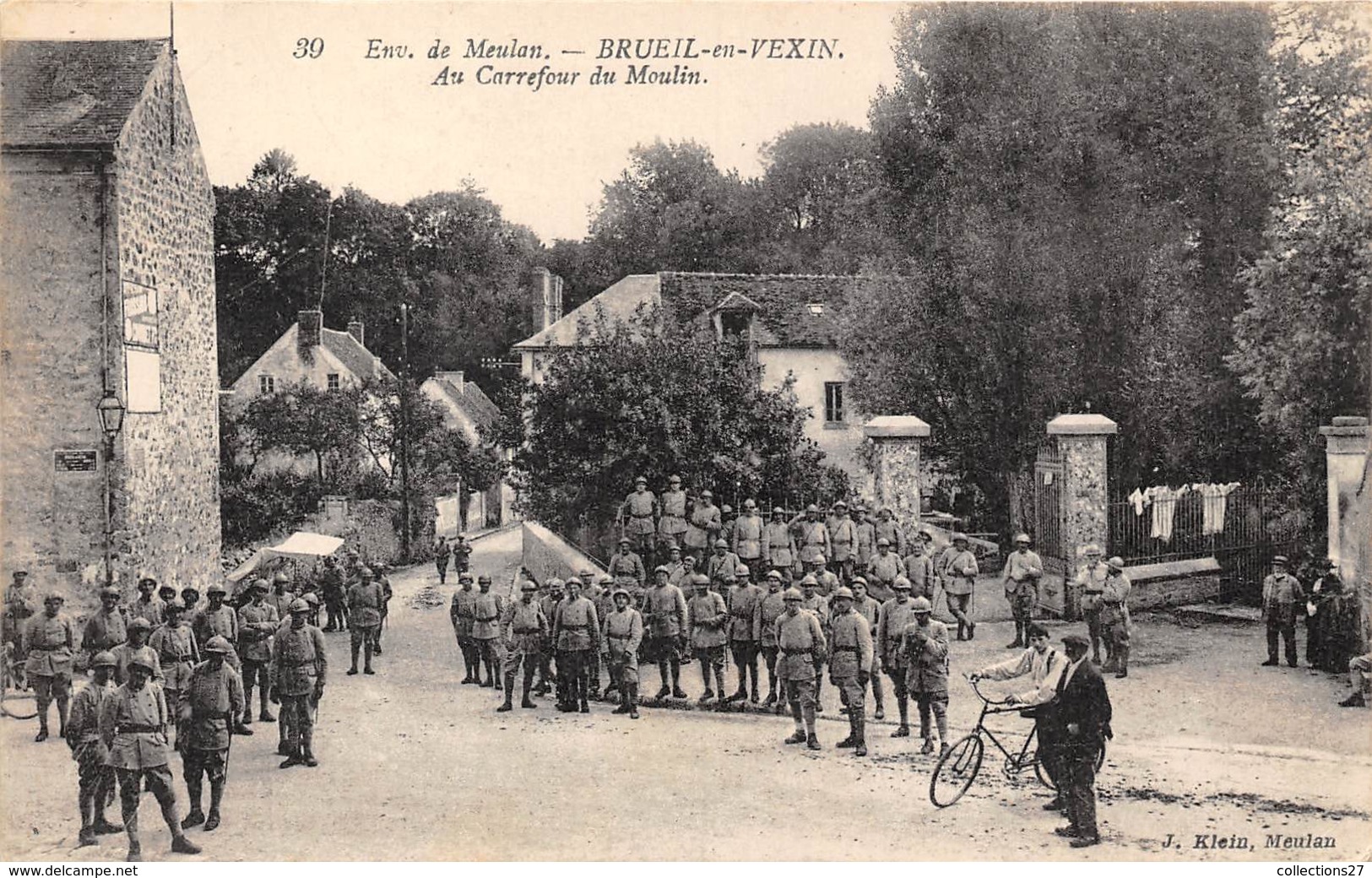 78-BRUEIL-EN-VEXIN- AU CARREFOUR DU MOULIN - Autres & Non Classés