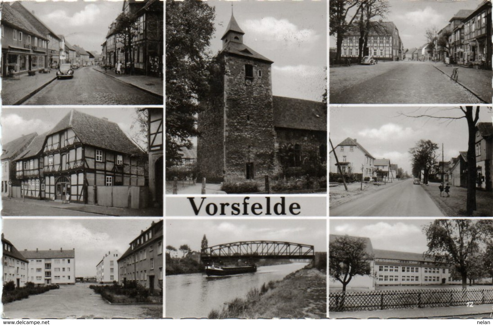 VORSFELDE VIAGGIATA -1959-VERA FOTO - Wolfsburg