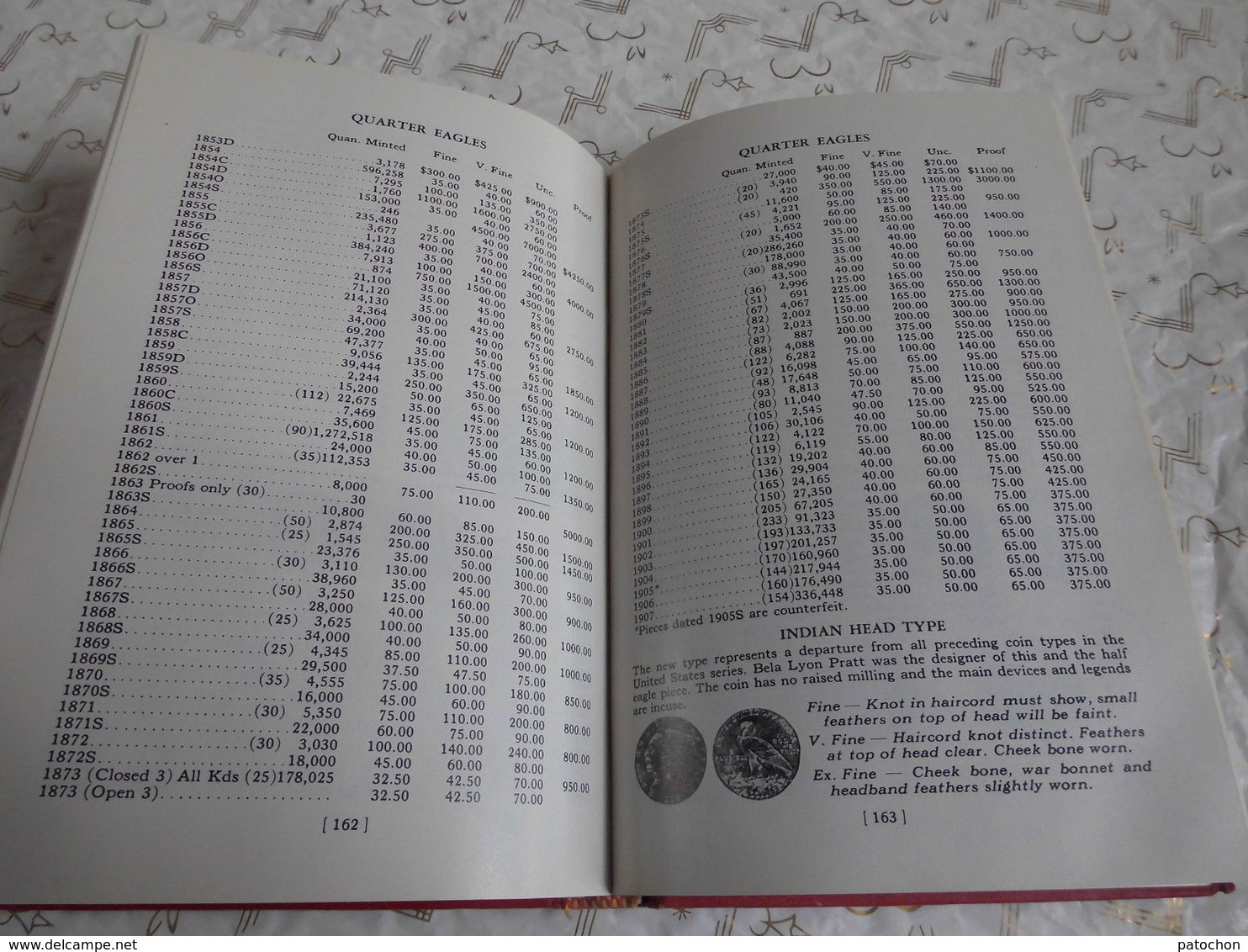 Livre numismatique Yeoman A Guide Book Of United States Coins 20th édition 1967.