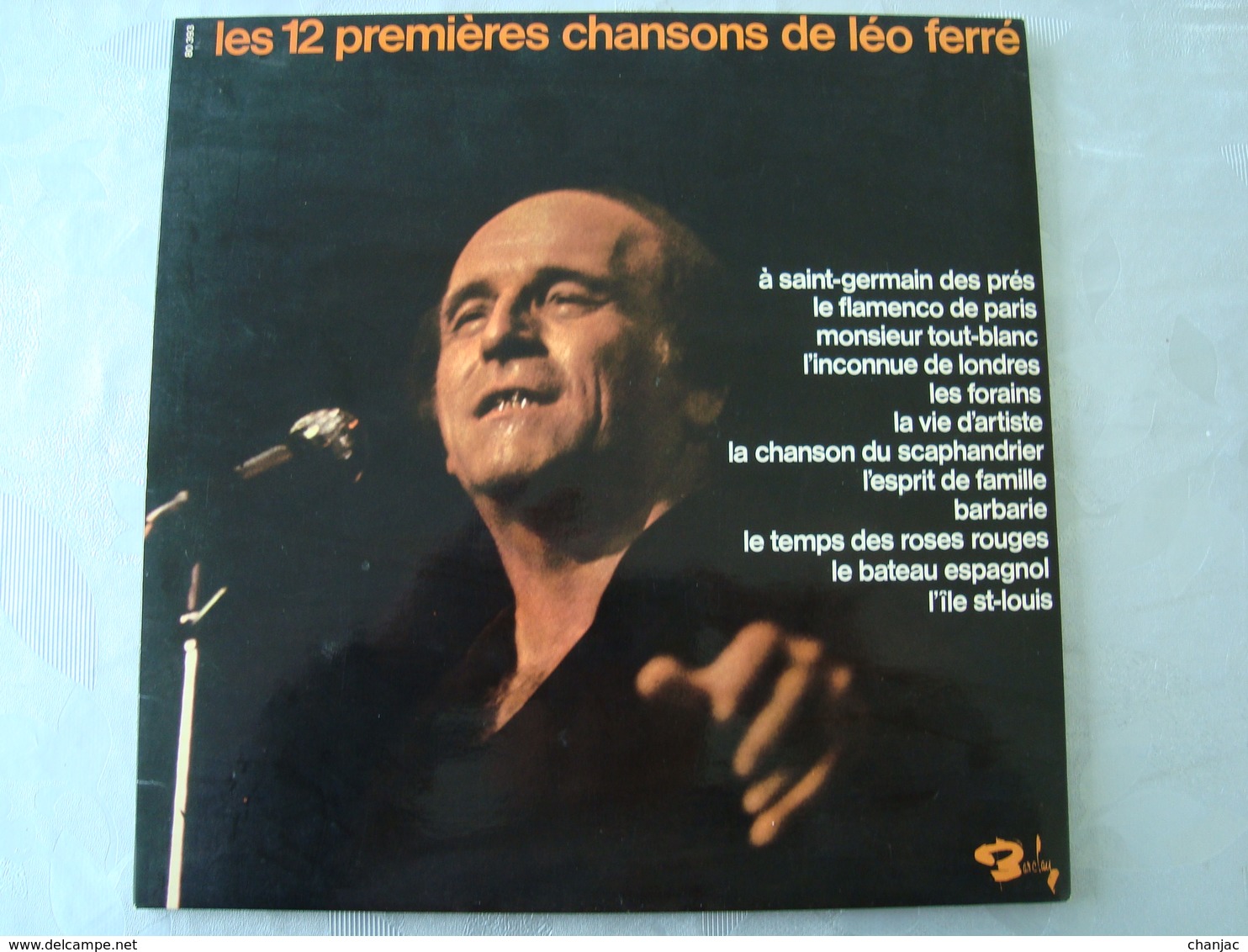 33 Tours: LEO FERRE Les 12 Premières Chansons - Barclay 80 393 De 1970 - Autres - Musique Française