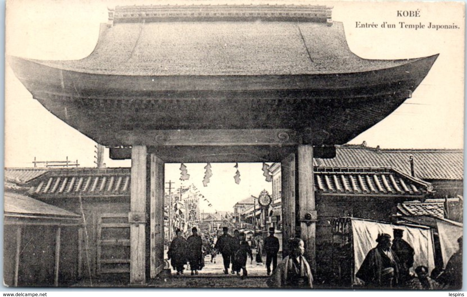 ASIE - JAPON -- Kobé - Entrée D'un Temple Japonais - Kobe