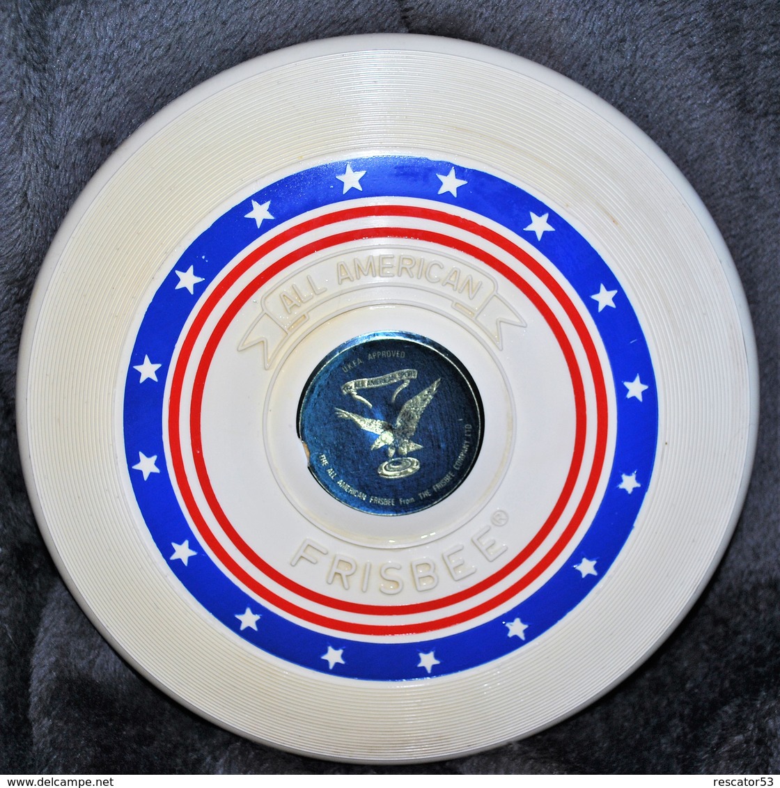 Très Rare Et Vintage Véritable Frisbee The  All Américan Année 60-70 - Jugetes Antiguos