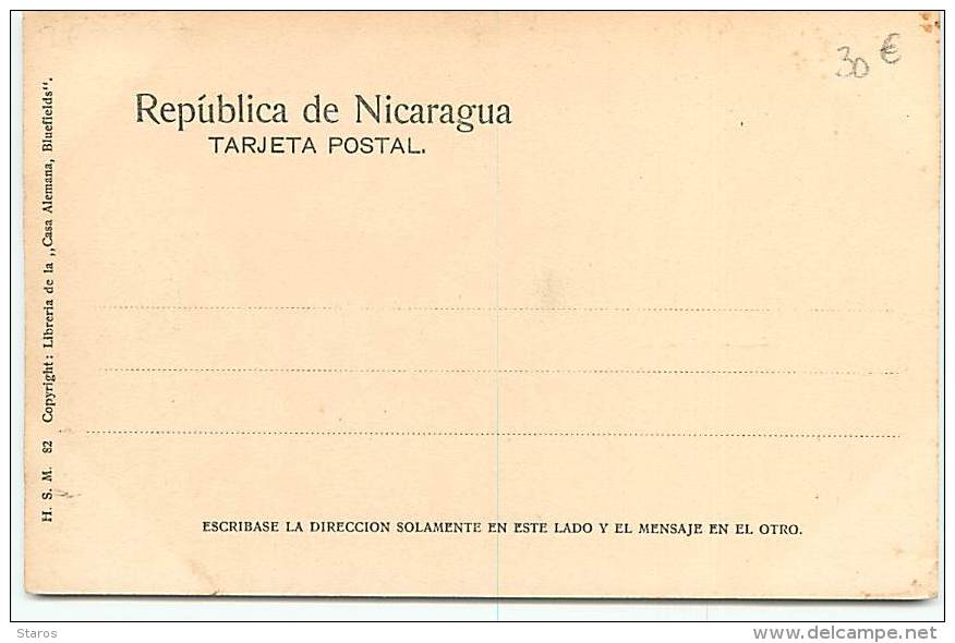 Saludes De Bluefields NICARAGUA - Casa En El Monte - Indios De Klilna - Depart - Zelaya - Nicaragua
