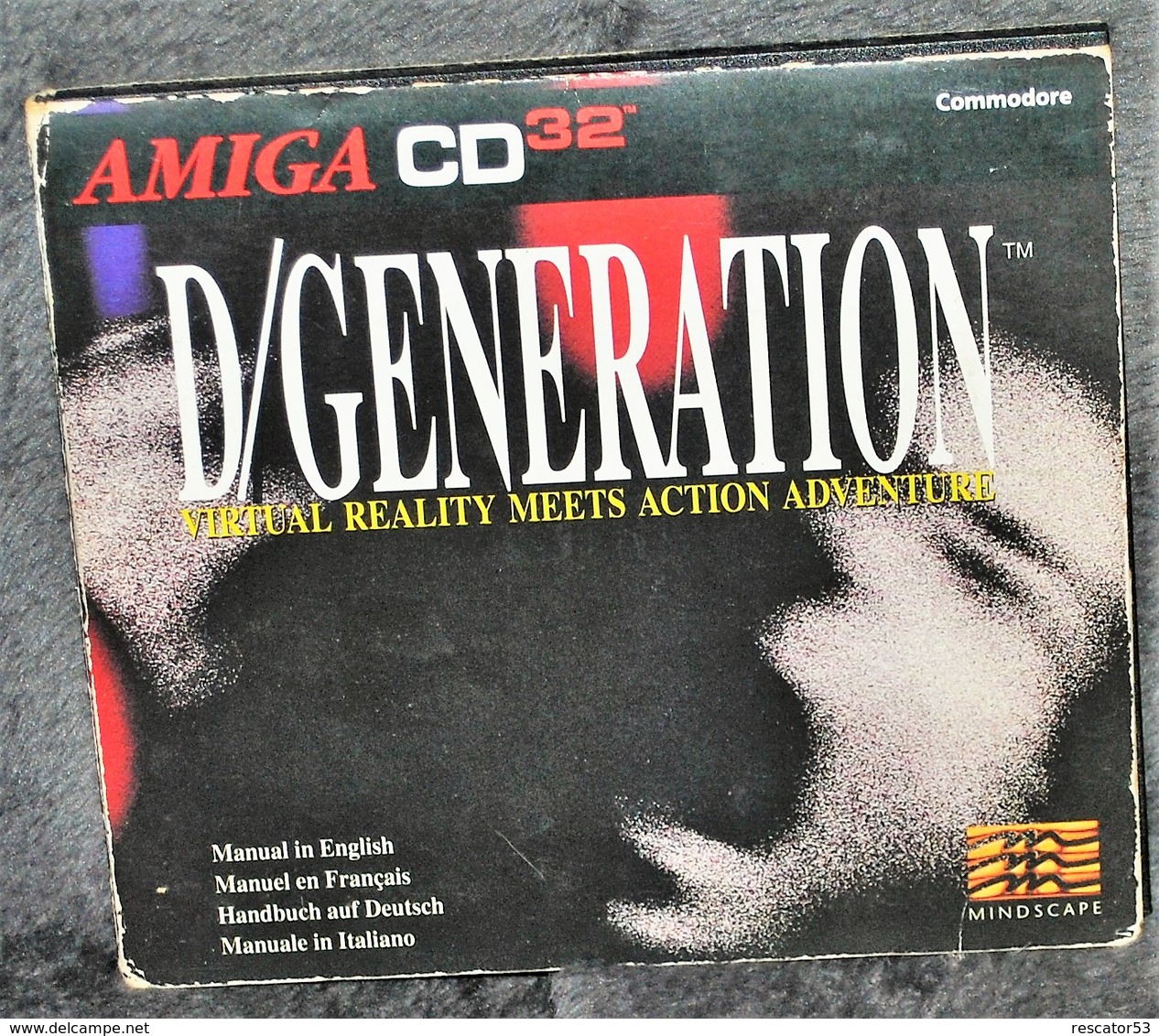 Très Rare Console Jeux Amiga CD32 Commodore D/generation - Autres & Non Classés