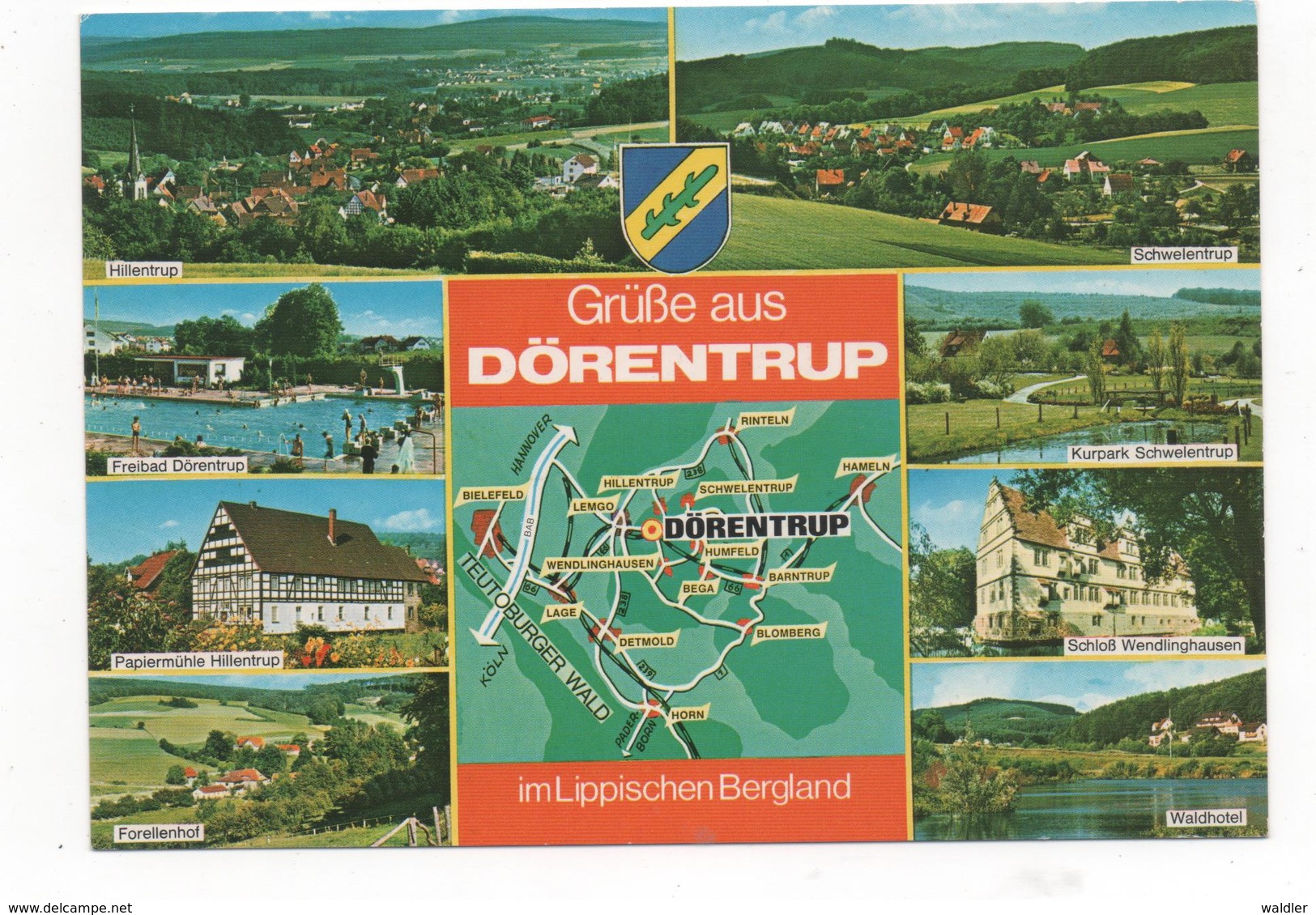 4926  DÖRENTRUP-SCHWELENTRUP, WALDHOTEL     1980 - Autres & Non Classés