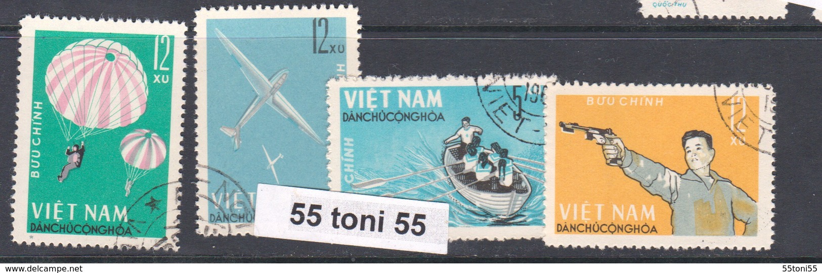 1964   Sport  4v.- Used/oblitere (O)    VIETNAM - NORD - Viêt-Nam