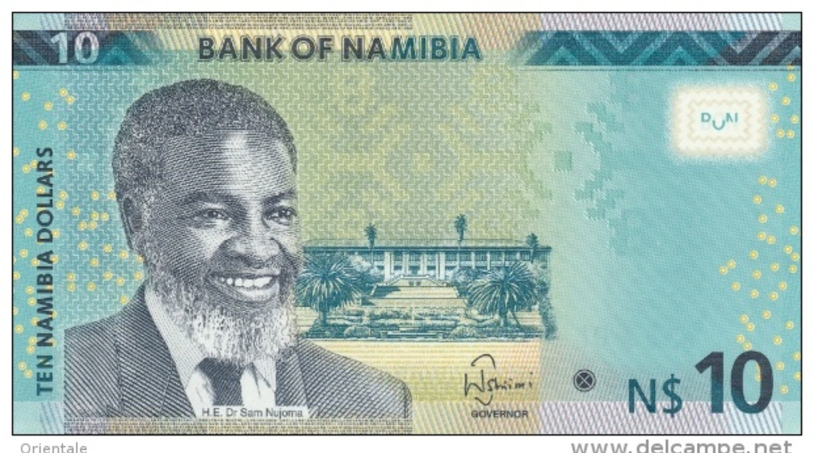 NAMIBIA P. 16 10 D 2015 UNC - Namibia