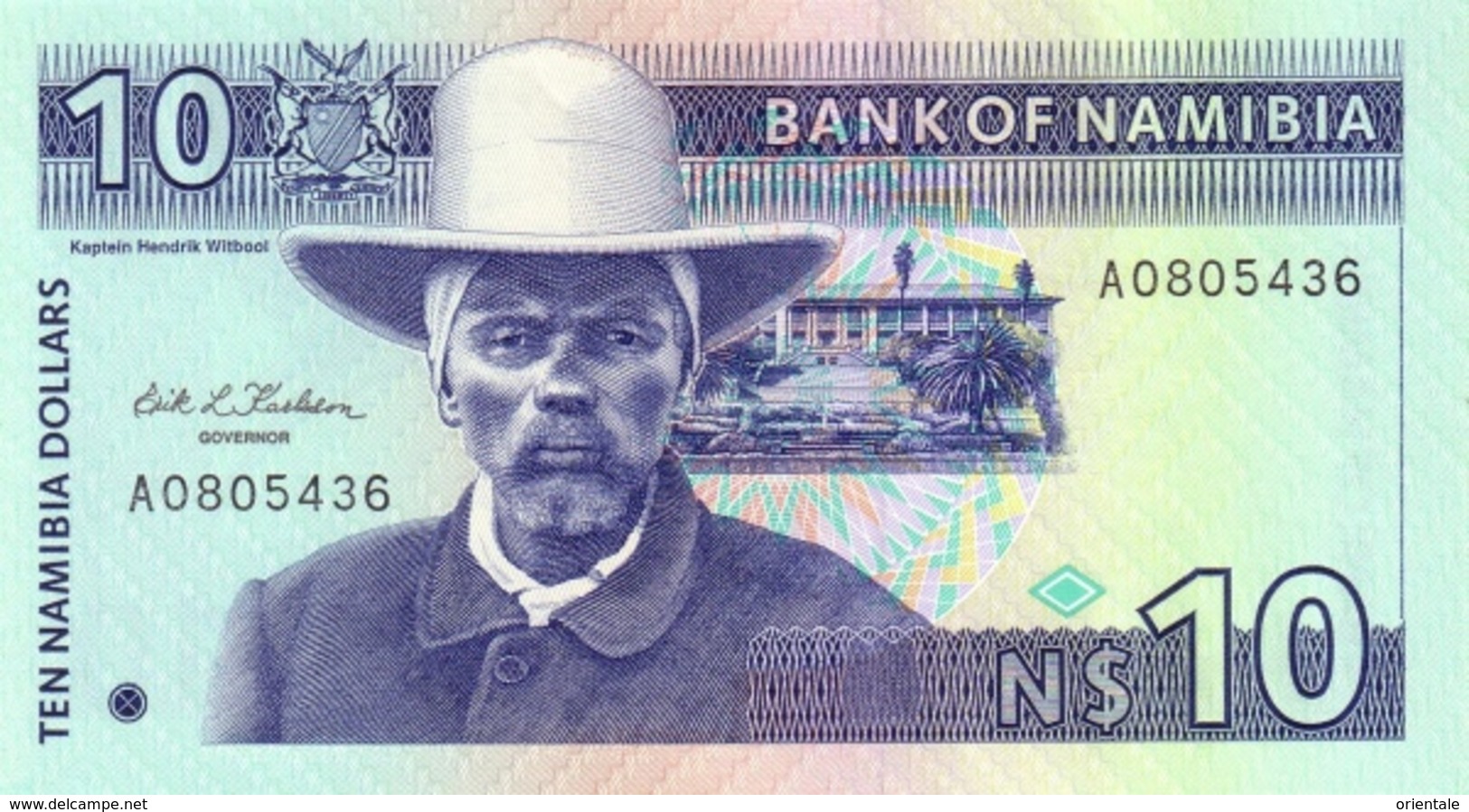 NAMIBIA P.  1a 10 D 1993 UNC - Namibia