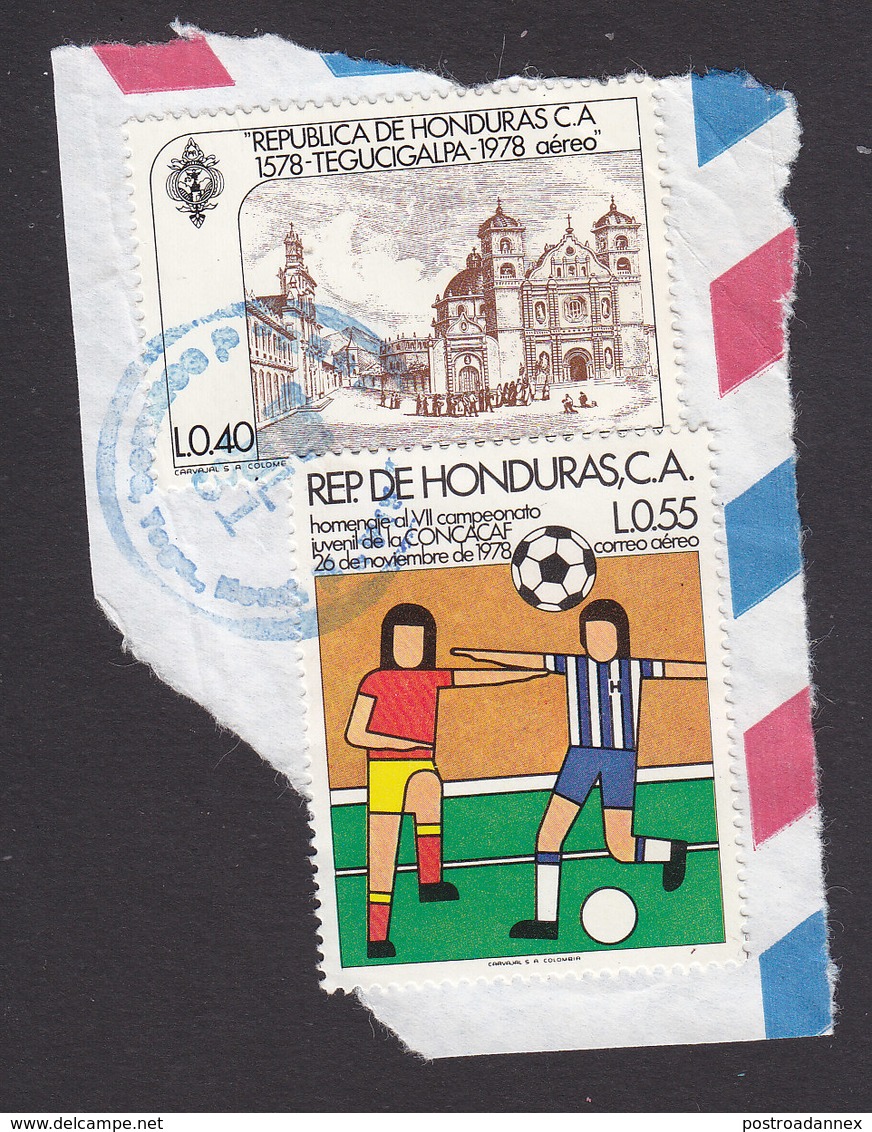 Honduras, Scott #C656, C665, Used, University, Soccer, Issued 1978 - Honduras