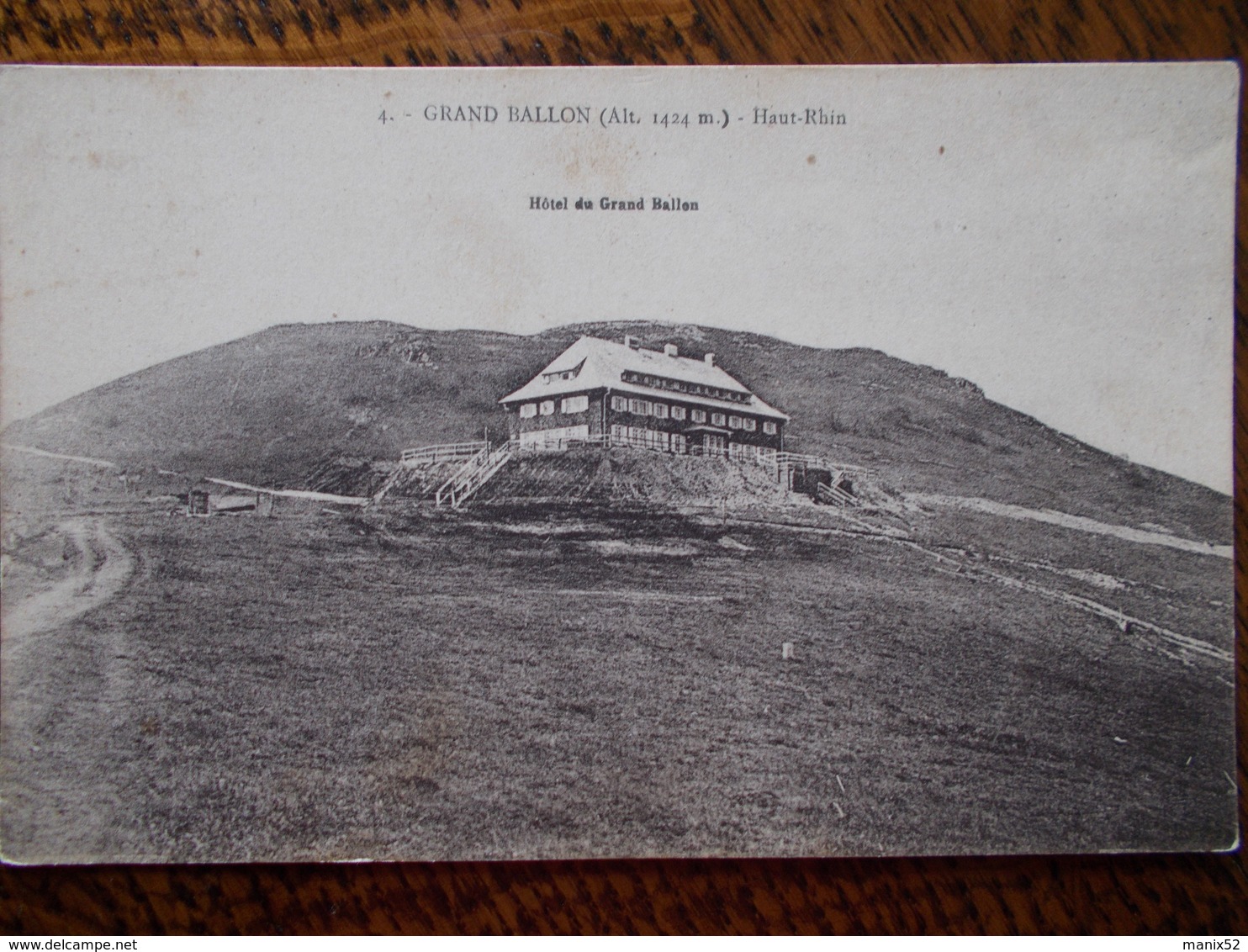 68 - GRAND BALLON - Hôtel Du Grand Ballon - Autres & Non Classés