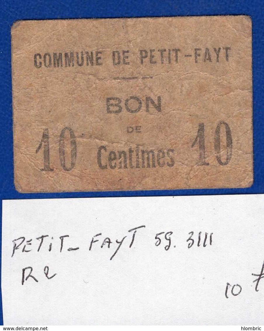 Petit -fayt  59/3111  R2  10  Cents - Bonds & Basic Needs