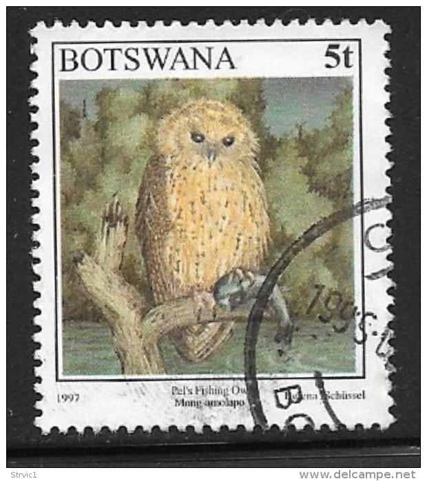 Botswana, Scott # 620 Used Owl, 1997 - Botswana (1966-...)
