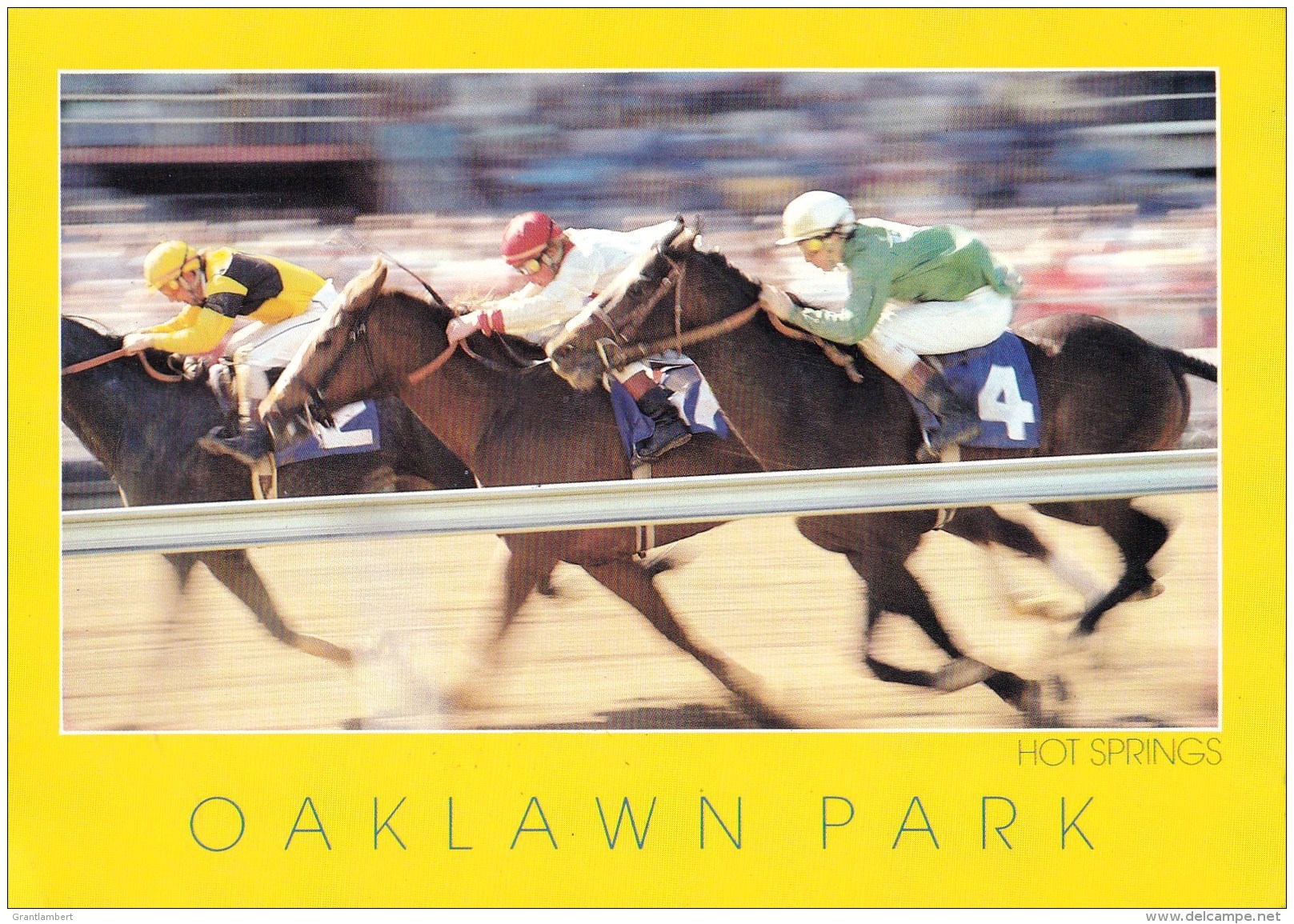 Oaklawn Park Horse Racing, Hot Springs, Arkansas, USA Unused - Hot Springs