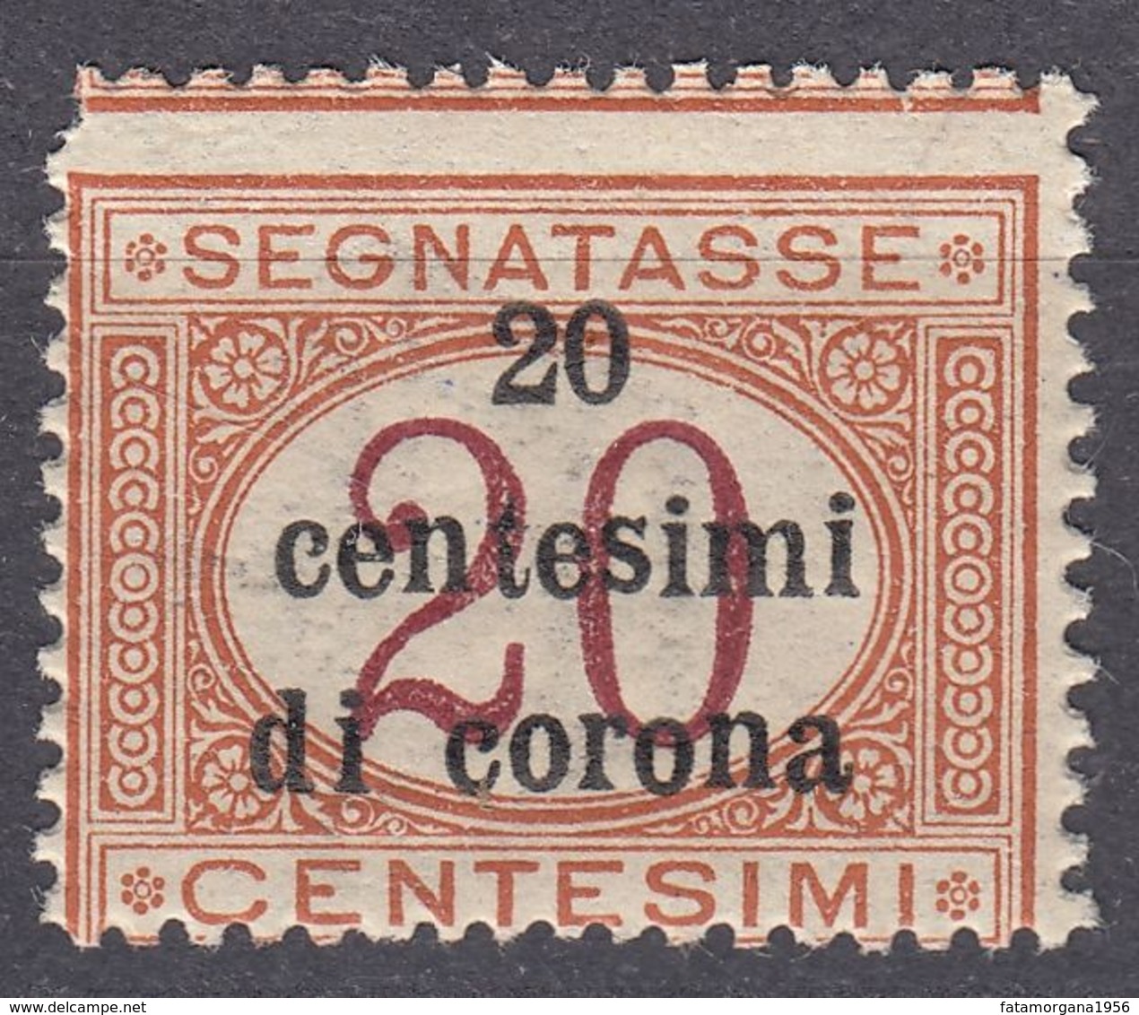 VENEZIA GIULIA, EMISSIONI GENERALI - 1919 - Segnatasse, Unificato 3, Nuovo MNH. - Venezia Giulia