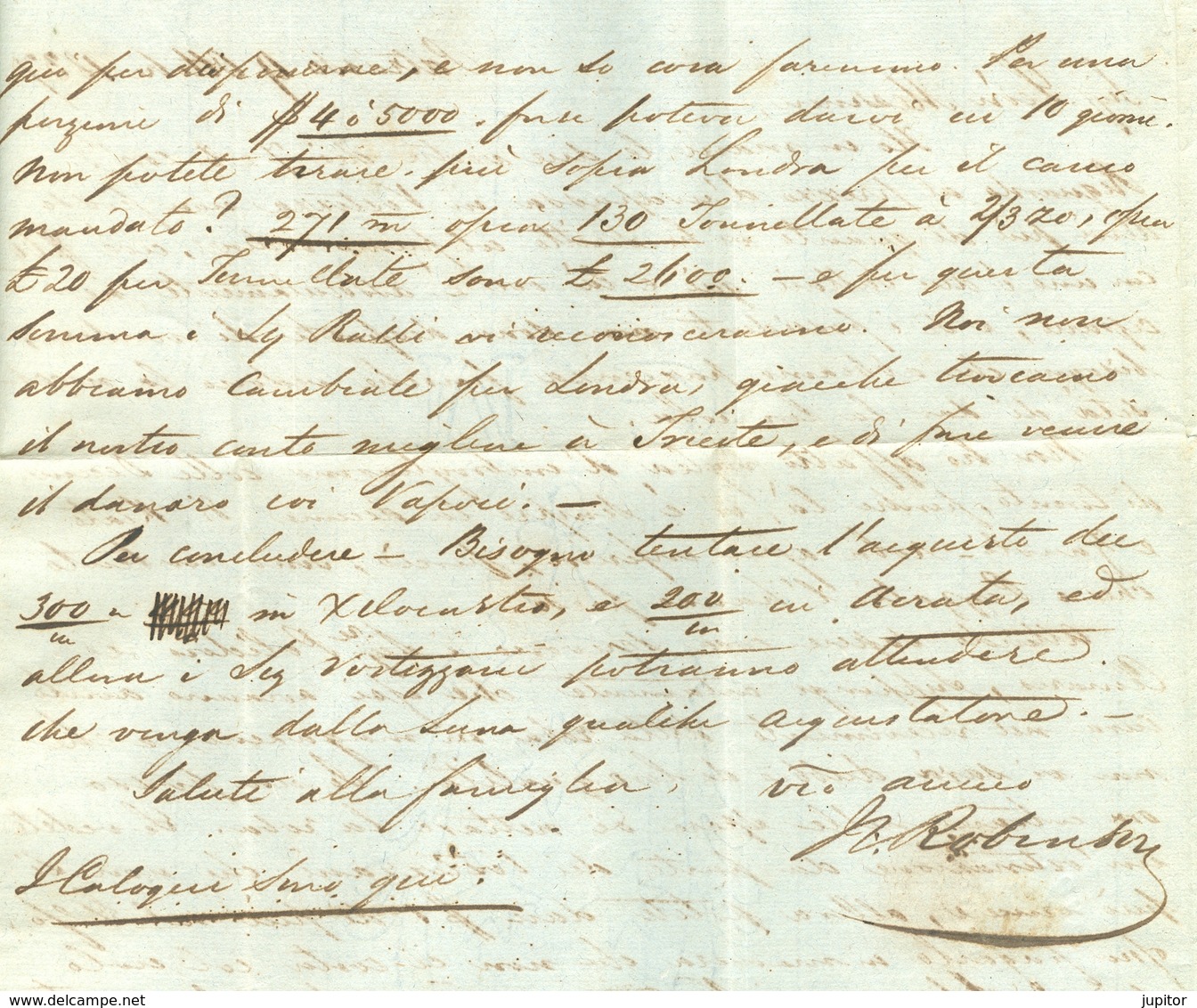 1837 Prephilatelic Cover Patra To Vostitsa (Aigio) To Leon Messinezi Politician + Letter - ...-1861 Prephilately