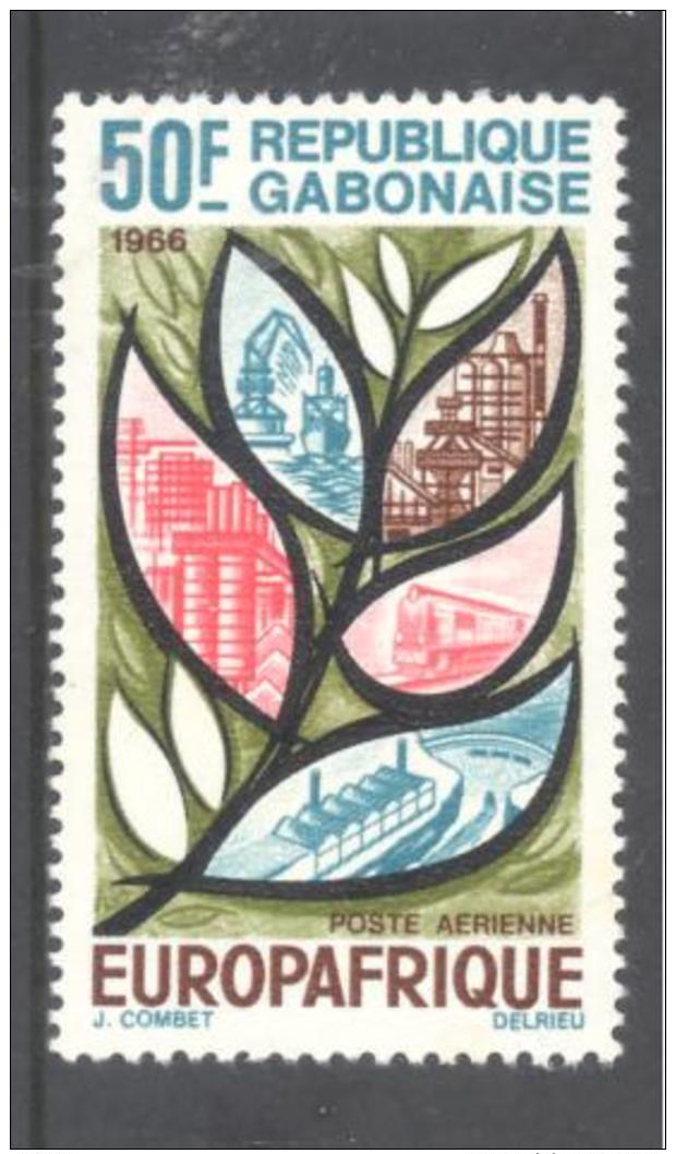 Gabon Michel #  250   **  Europafrique - Gabun (1960-...)