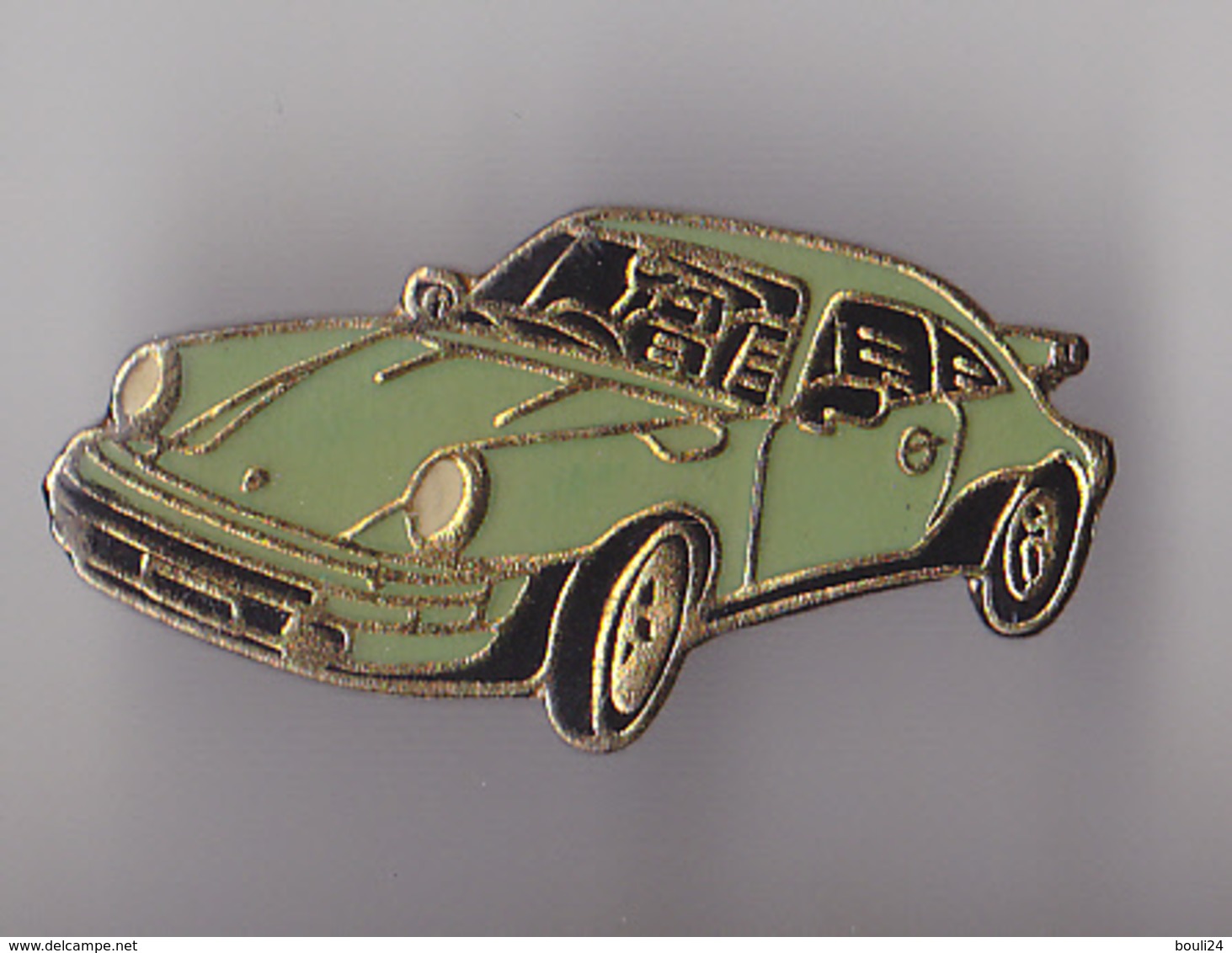 PIN'S   THEME AUTOMOBILE  PORSCHE  VERTE - Porsche