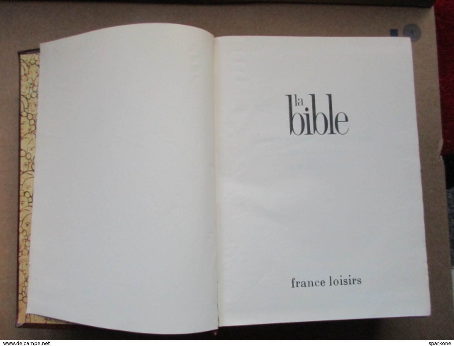 La Bible "Osty" / éditions France Loisirs De 1979 - Godsdienst