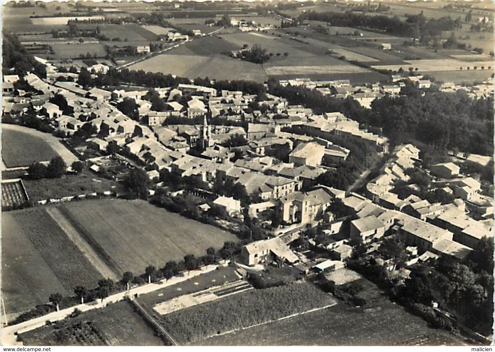 - Dpts Div.-ref-X363- Vaucluse - Lapalud - Vue Generale Aerienne - Carte Bon Etat - - Autres & Non Classés