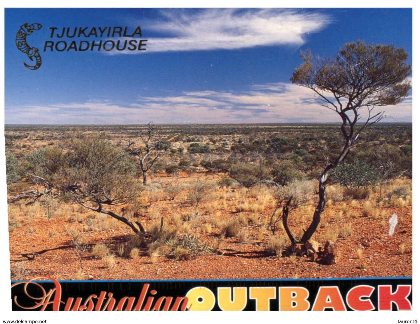 (522) Australia - (with Stamp At Back Of Card) NT - Outback - Outback