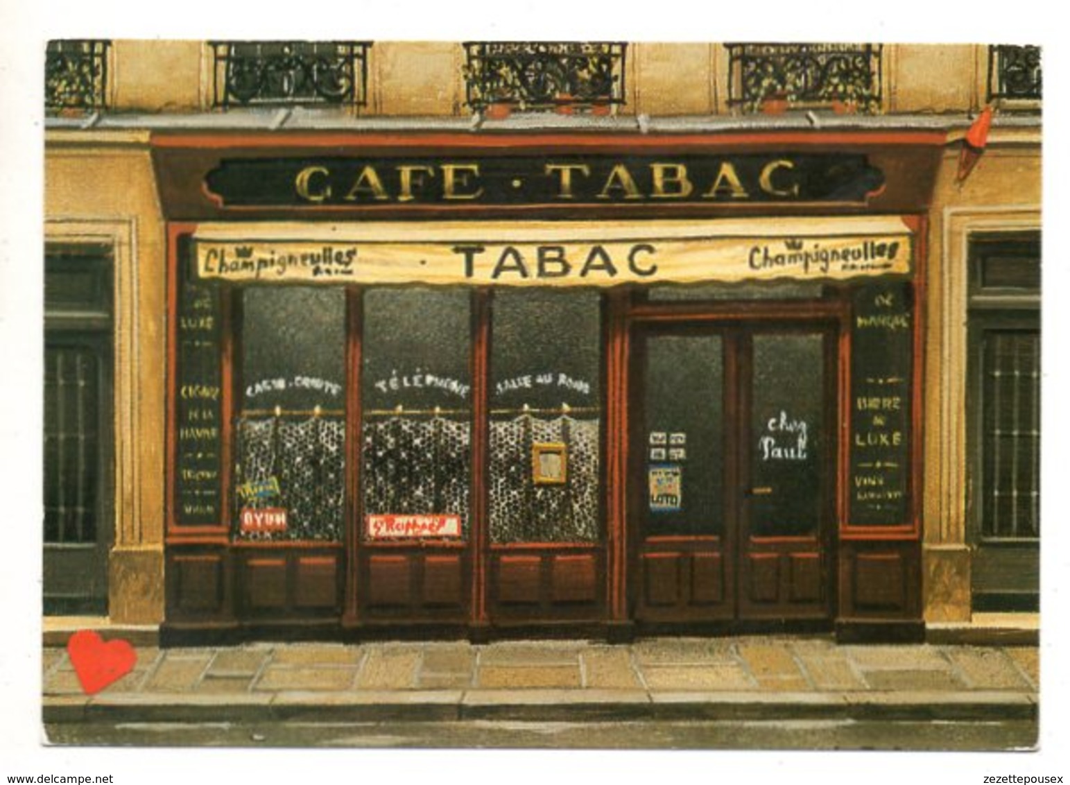 37759-ZE-COMMERCE--ANDRE RENOUX : CAFE-TABAC - Cafés