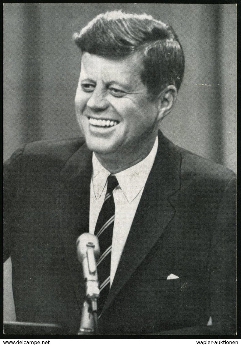 1965 (26.6.) , Sonderstempel Auf Geden-Ak.: Kennedy (Bo.1177 B) - Amerikanische Geschichte / American History / Histoire - Other & Unclassified