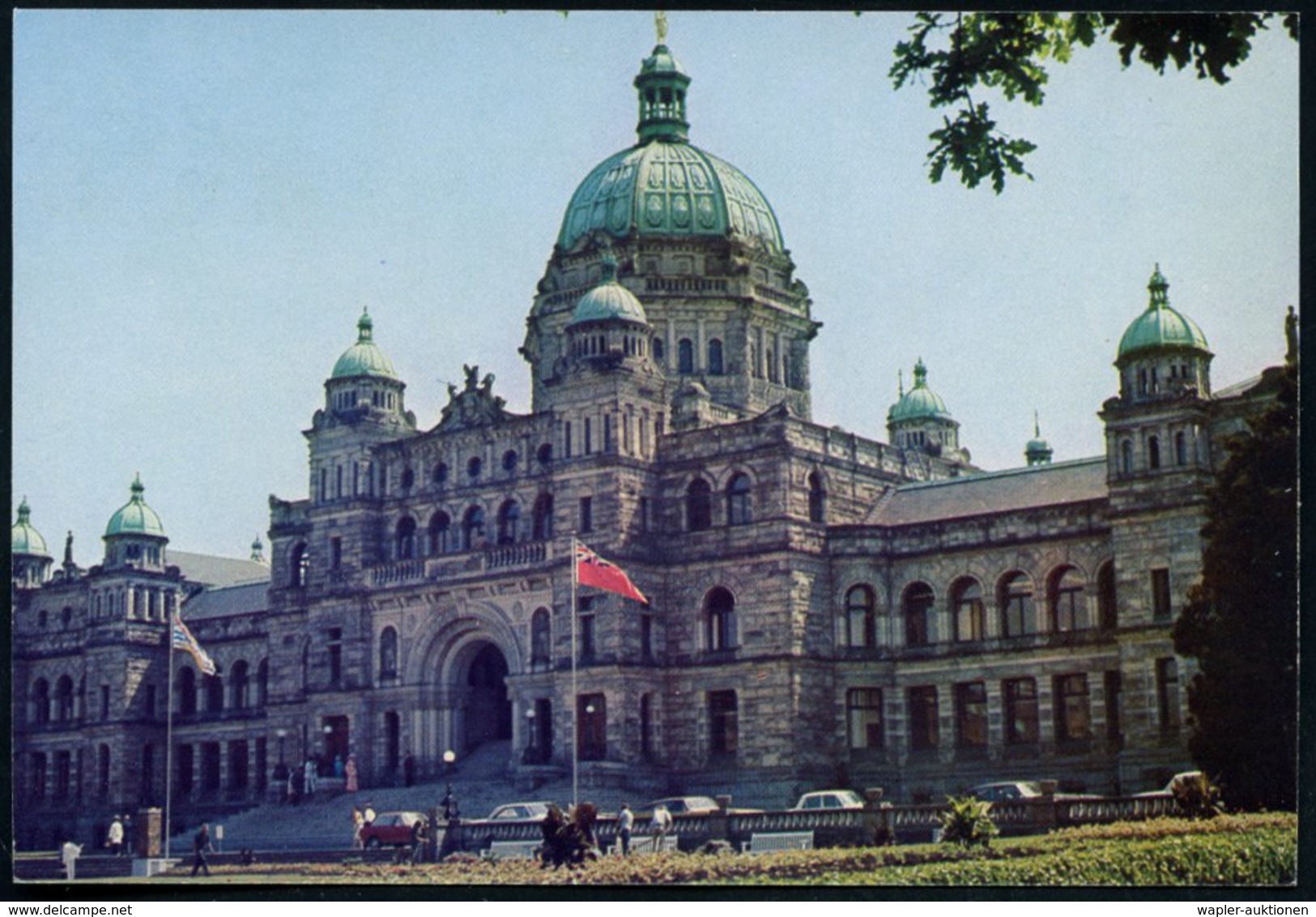 1975 (ca.) CANADA, 8 C. Bildpostkarte: Victoria, Parlament, Ungebr. - Architektur, Architekten, Baustile / Architecture, - Andere & Zonder Classificatie