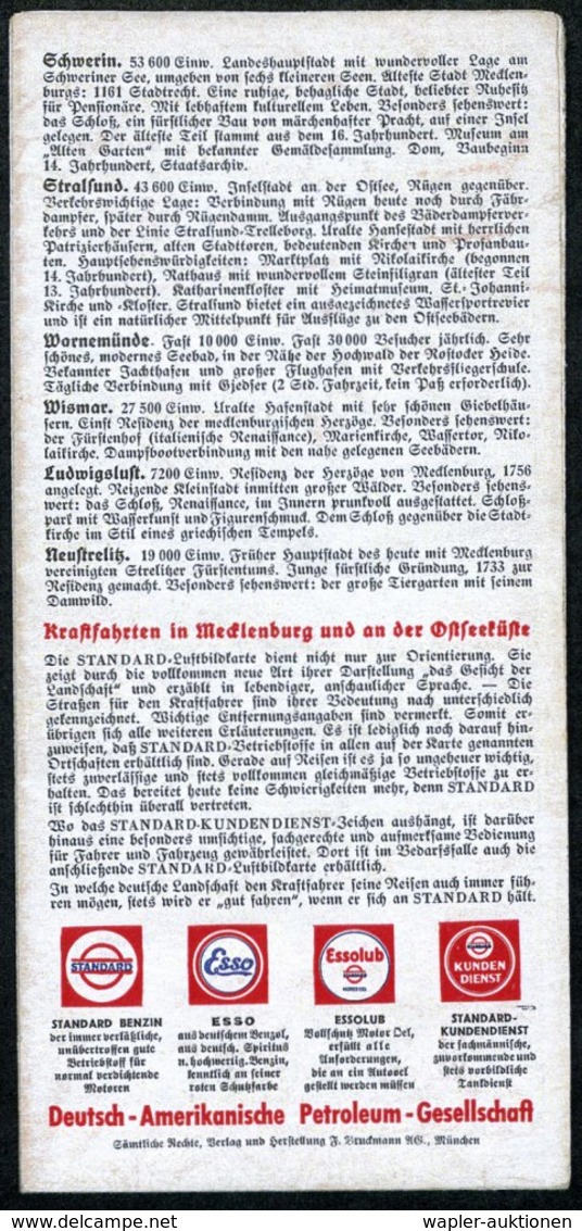 1935 (ca.) DEUTSCHES REICH, "Luftbildkarte Für Kraftfahrer" Nr.19 (Berlin-Frankfurt/ Oder-Cottbus-Dresden-Görlitz) Fa. E - Other & Unclassified