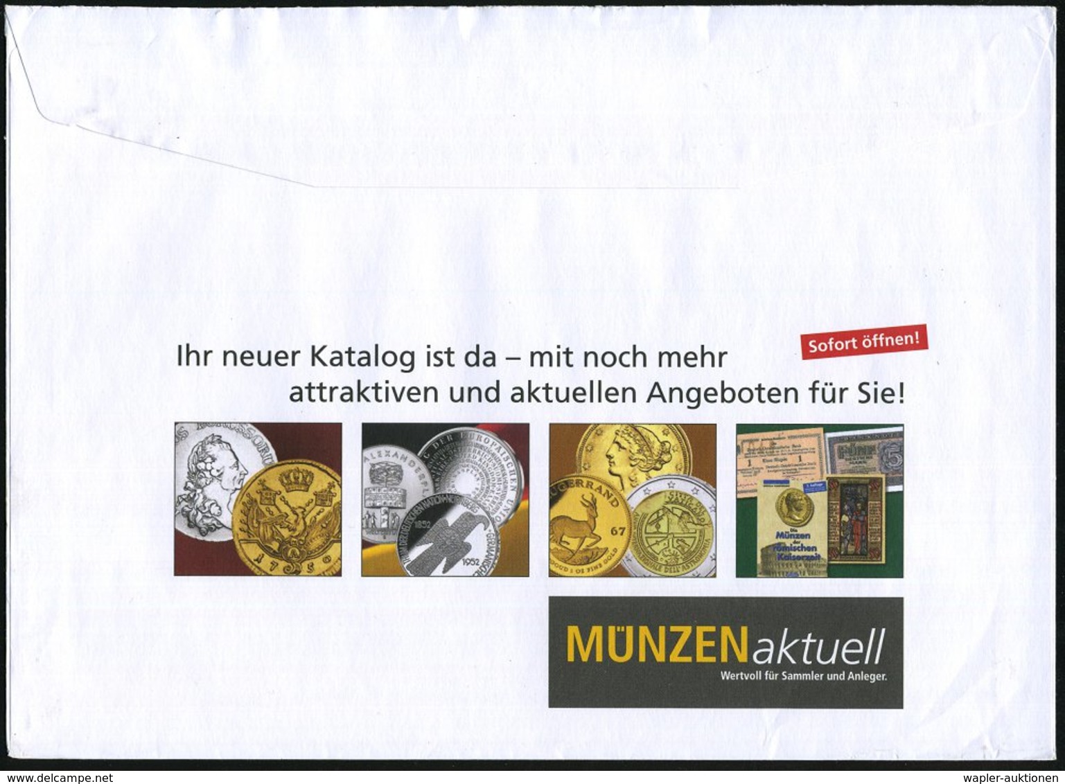 2008 92637 WEIDEN OPF., Postdienst-Ganzsachenumschlag 145 C. Histor. Postkutsche: Magazin MÜNZEN Aktuell Mit Histor. Mün - Other & Unclassified