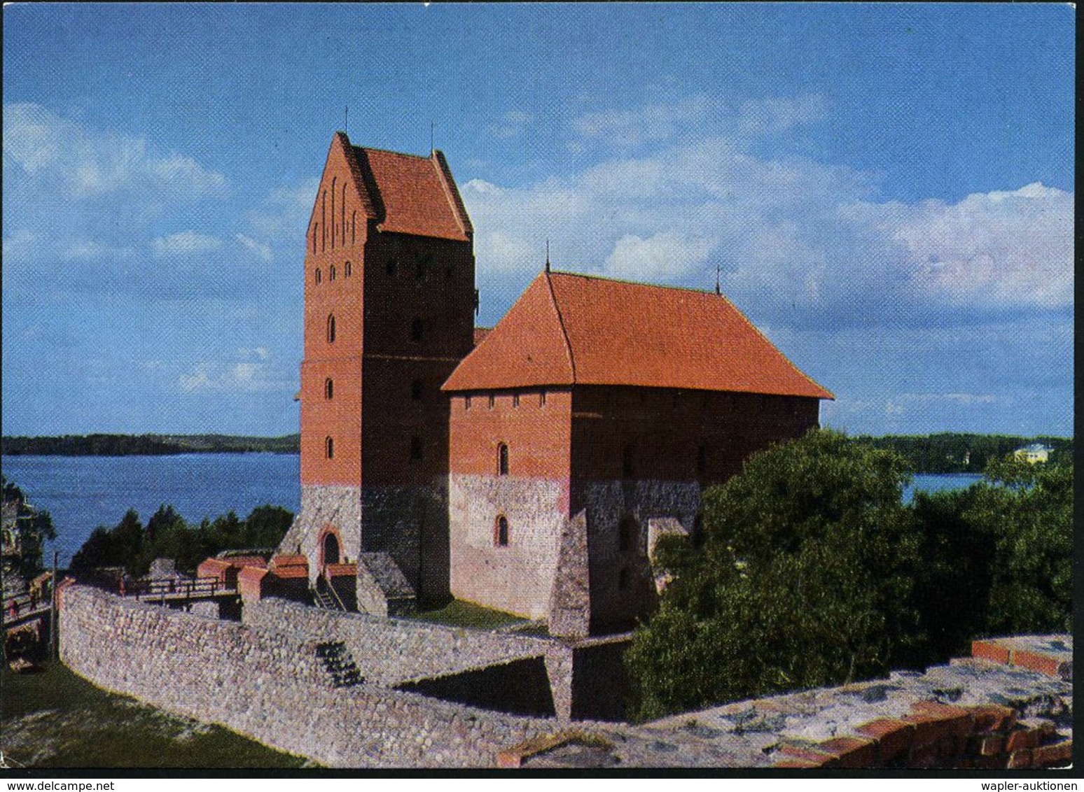 1978 UdSSR /  Litauen 3 Kop. Bildganzsache Komsomolzen: Festung Schloß Trakau (14. - 15. Jhdt.), Ungebr. - Hanse & Hanse - Other & Unclassified