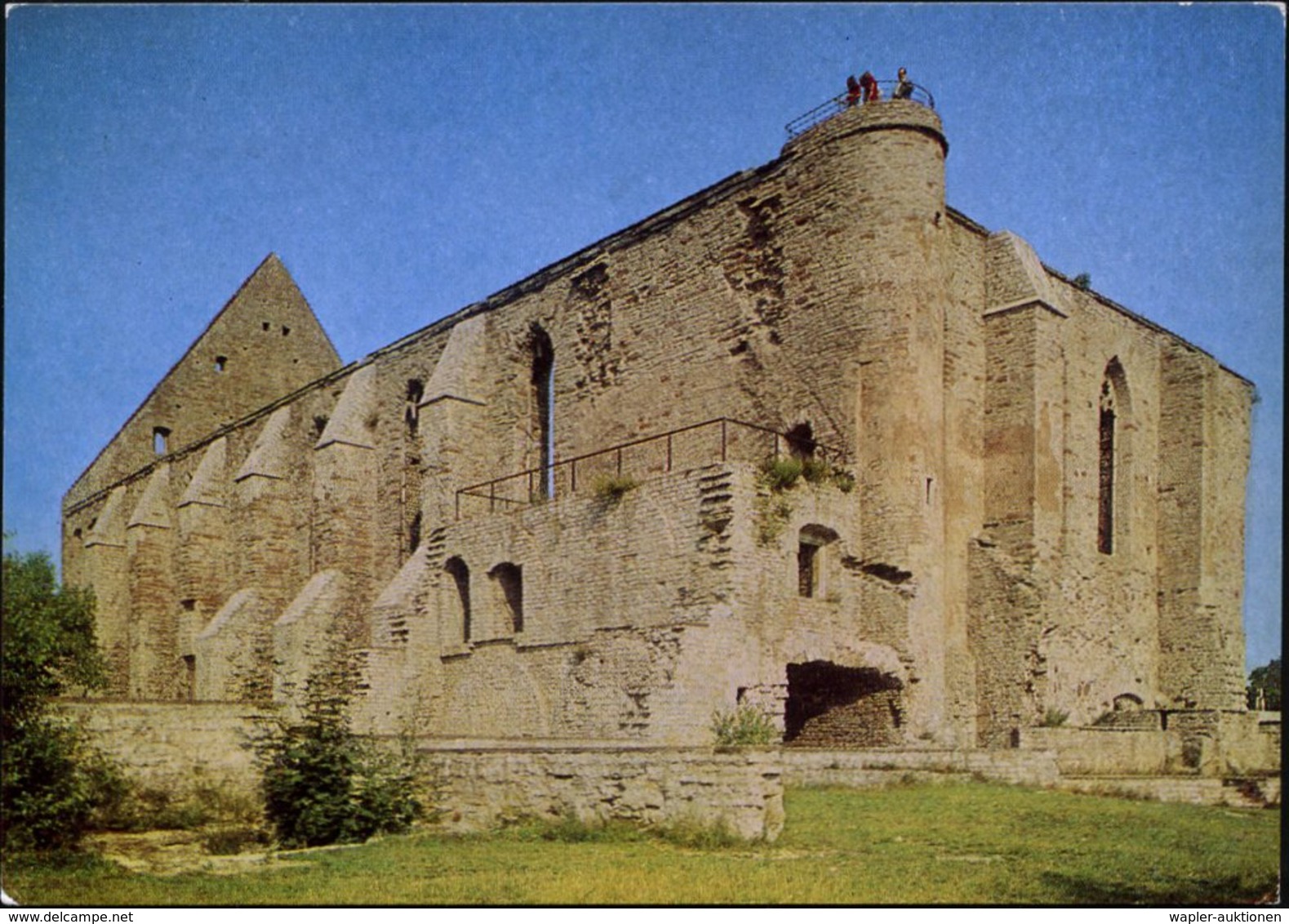 1977 UdSSR /  Estland 3 Kop. Bildganzsache Komsomolzen: Kloster Pirita (Tallinn, 15. Jhdt.), Ungebr. - Hanse & Hansestäd - Other & Unclassified