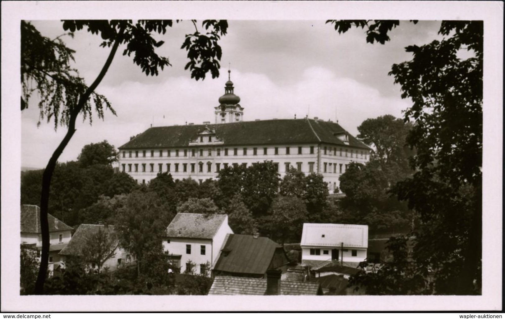 1951 TSCHECHOSLOWAKEI, 1,50 Kc. Bildganzsache Gottwald: Schloß Münchengrätz (1602-06 Erbaut, Ab 1623 An Familie Waldstei - Sonstige & Ohne Zuordnung