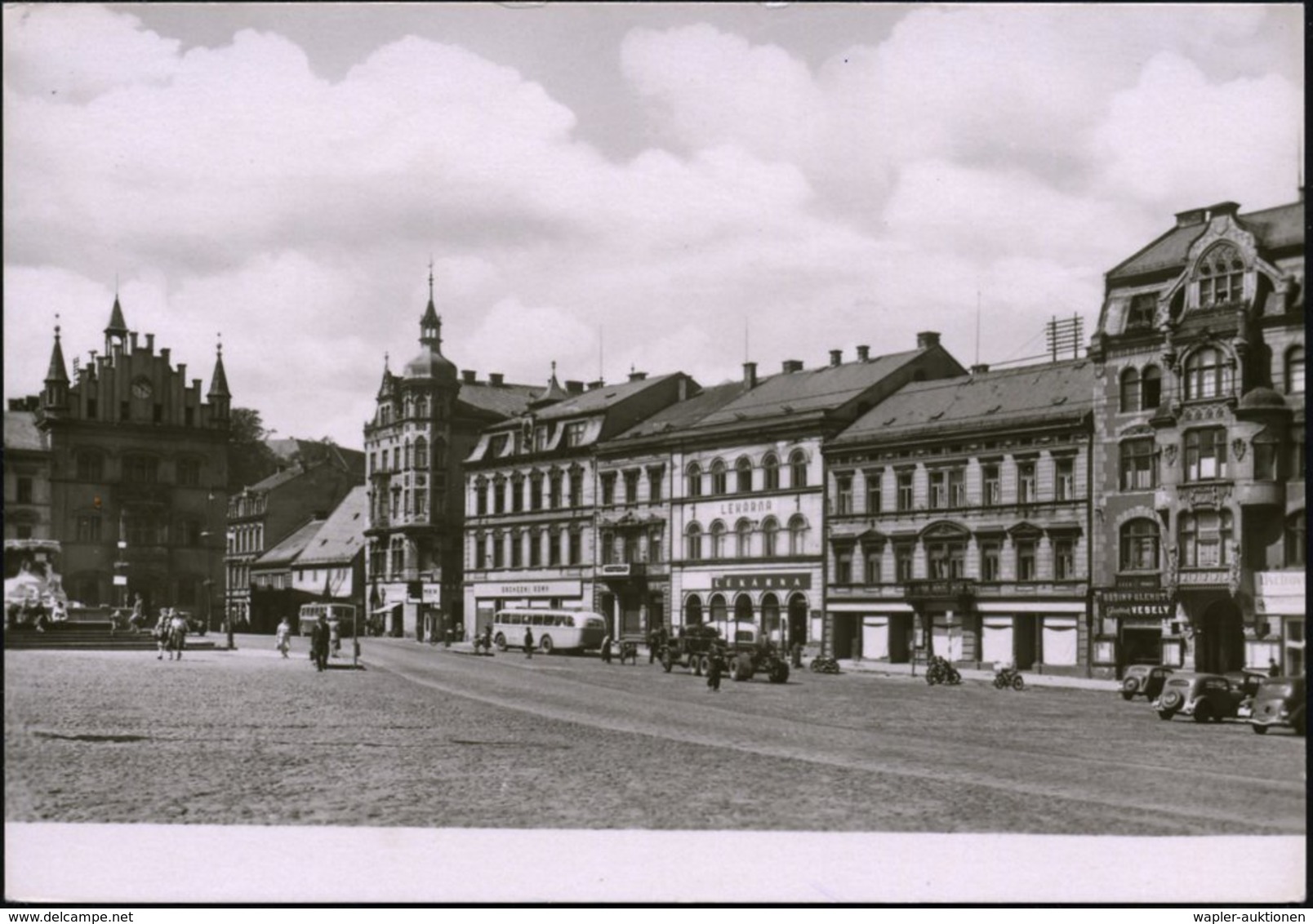 1952 TSCHECHOSLOWAKEI, 1,50 Kc. Bildganzsache Gottwald: Decin (Tetschen) Im 30jähr. Krieg Mehrfach Von Sächs., Schwedisc - Other & Unclassified