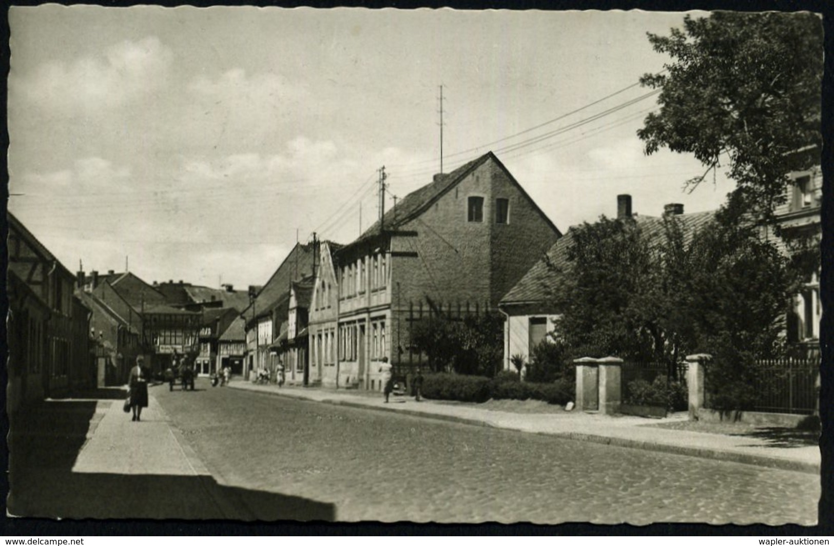 1963 (8.10.) BISMARK (ALTM), 2K-Steg + Propaganda-Nebenstempel, Bedarfs-Ak.: Bismark, Stendaler Straße (n. Halle) - SBZ  - Sonstige & Ohne Zuordnung