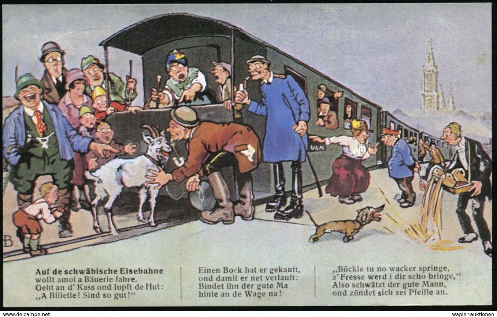 1985 (15.12.) 7000 STUTTGART 1, Sonderstempel: 150 Jahre Deutsche Eisenbahn = Lok "Adler" U. ICE-Lok Auf PP 60 Pf. Burge - Other & Unclassified