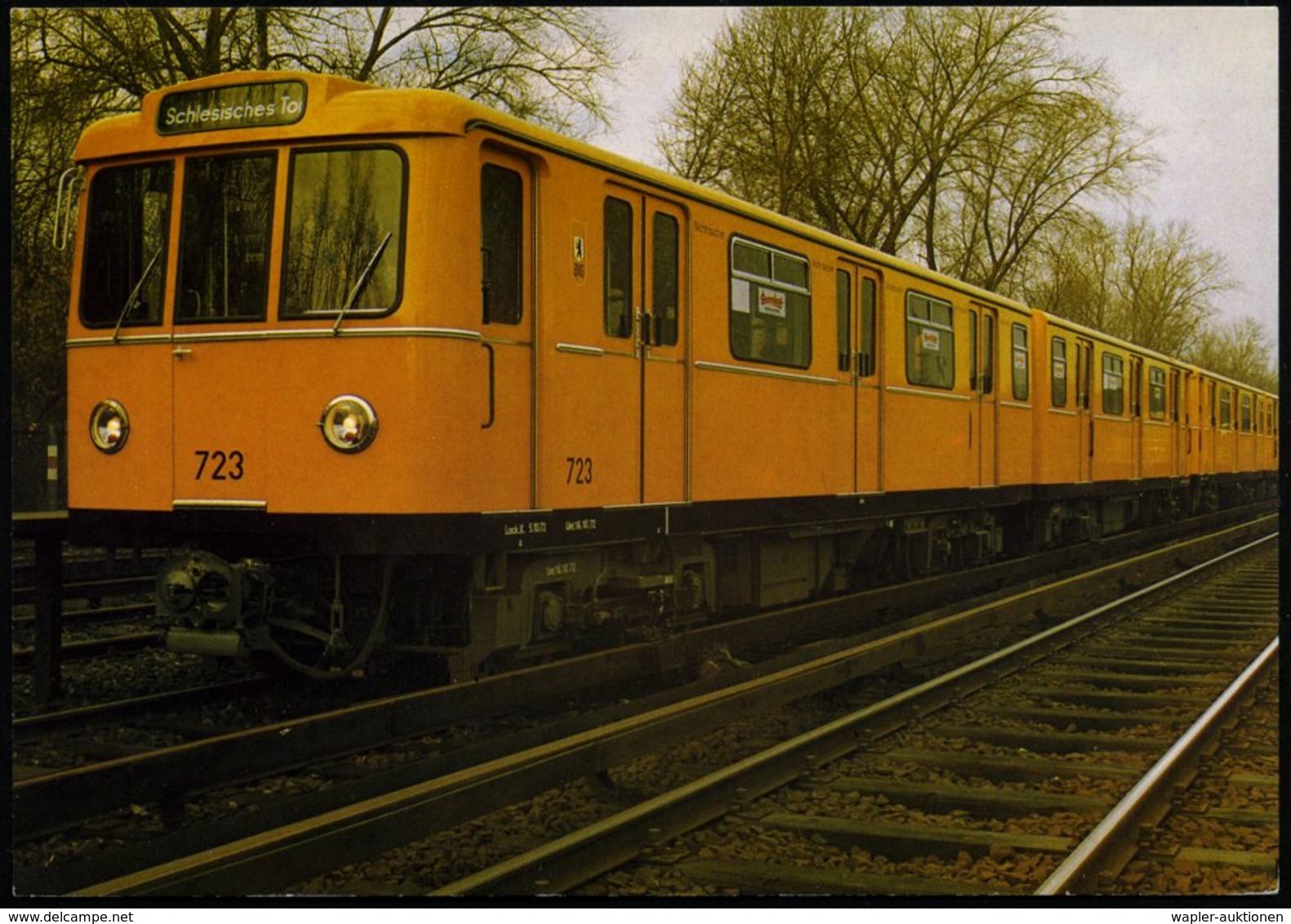 1994 (1.10.) 13581 BERLIN 20, Sonderstempel: 10 JAHRE U-BAHN NACH SPANDAU.. (Rathausturm Etc.) Auf Color-U-Bahn-Ak. - S- - Other & Unclassified