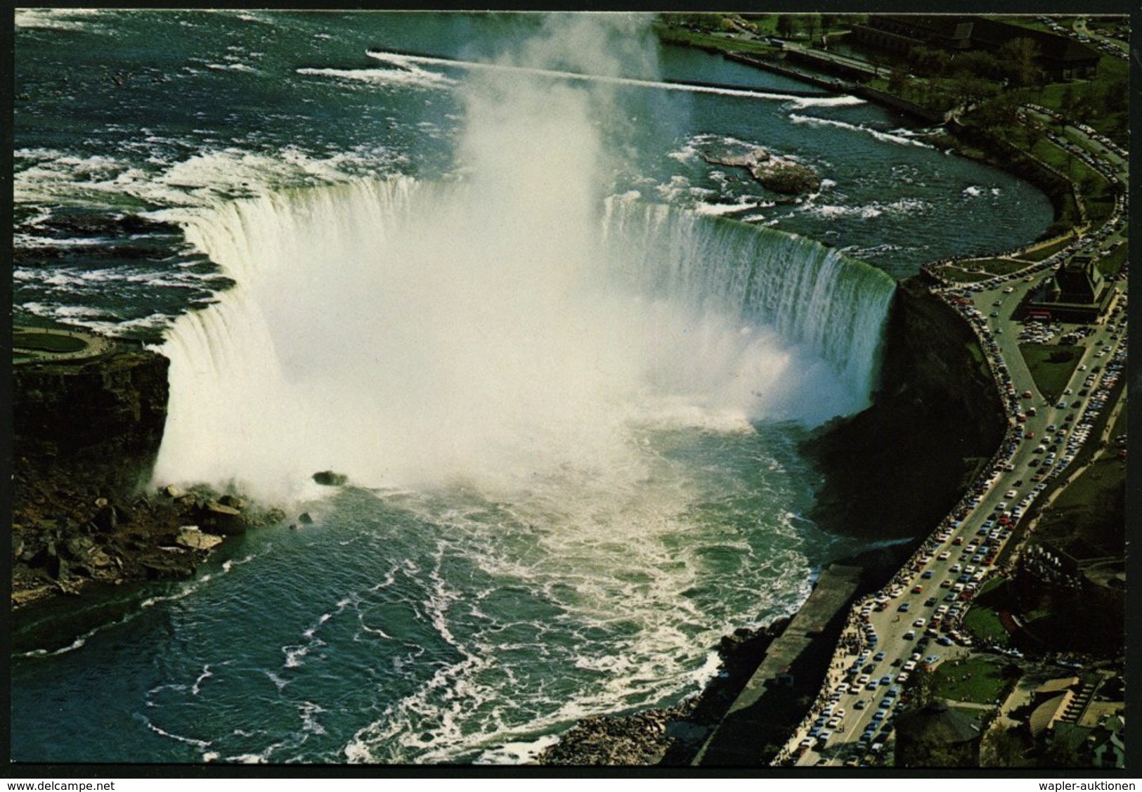 1975 CANADA, 8 C. Bild-Ganzsache: Horseshoe Falls At Niagara Falls, Ont., Ungebr. - Wasser, Wasserfall, Quelle & Brunnen - Other & Unclassified