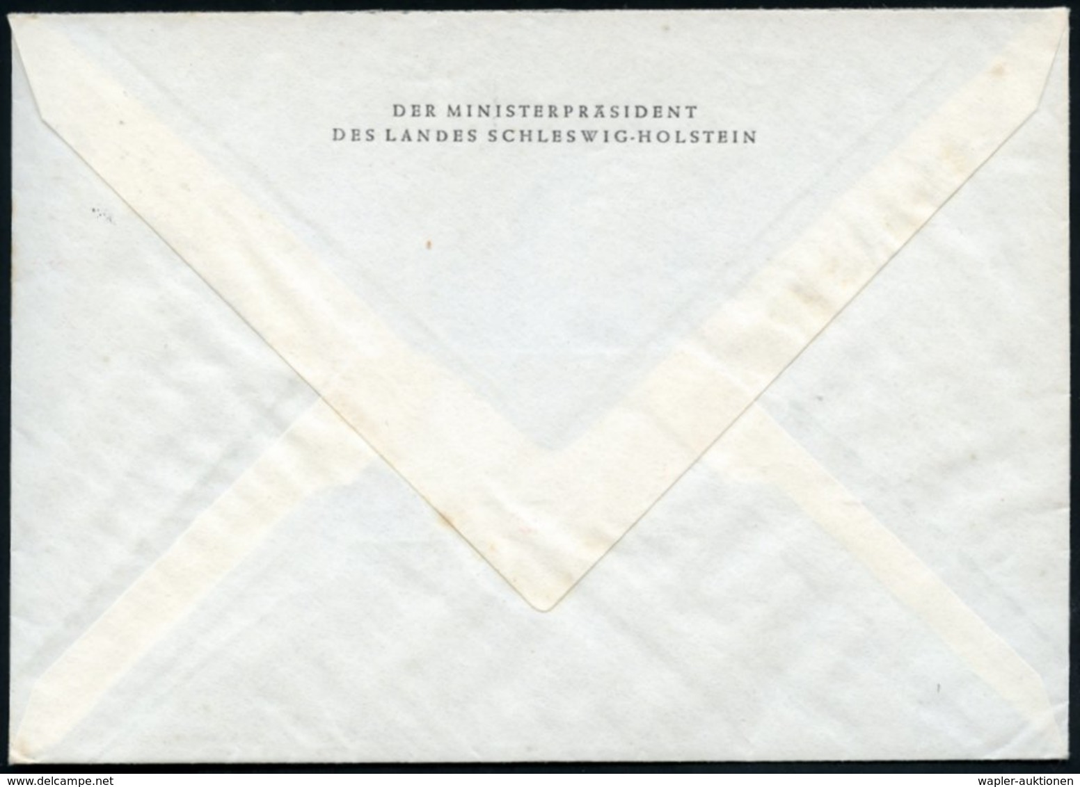 1962 (19.3.) (24 B) KIEL 1, Absender-Freistempel: Schutz Von Bürger U. Staat _ Dein Lebensberuf! Polizeianwärter.. DER I - Other & Unclassified