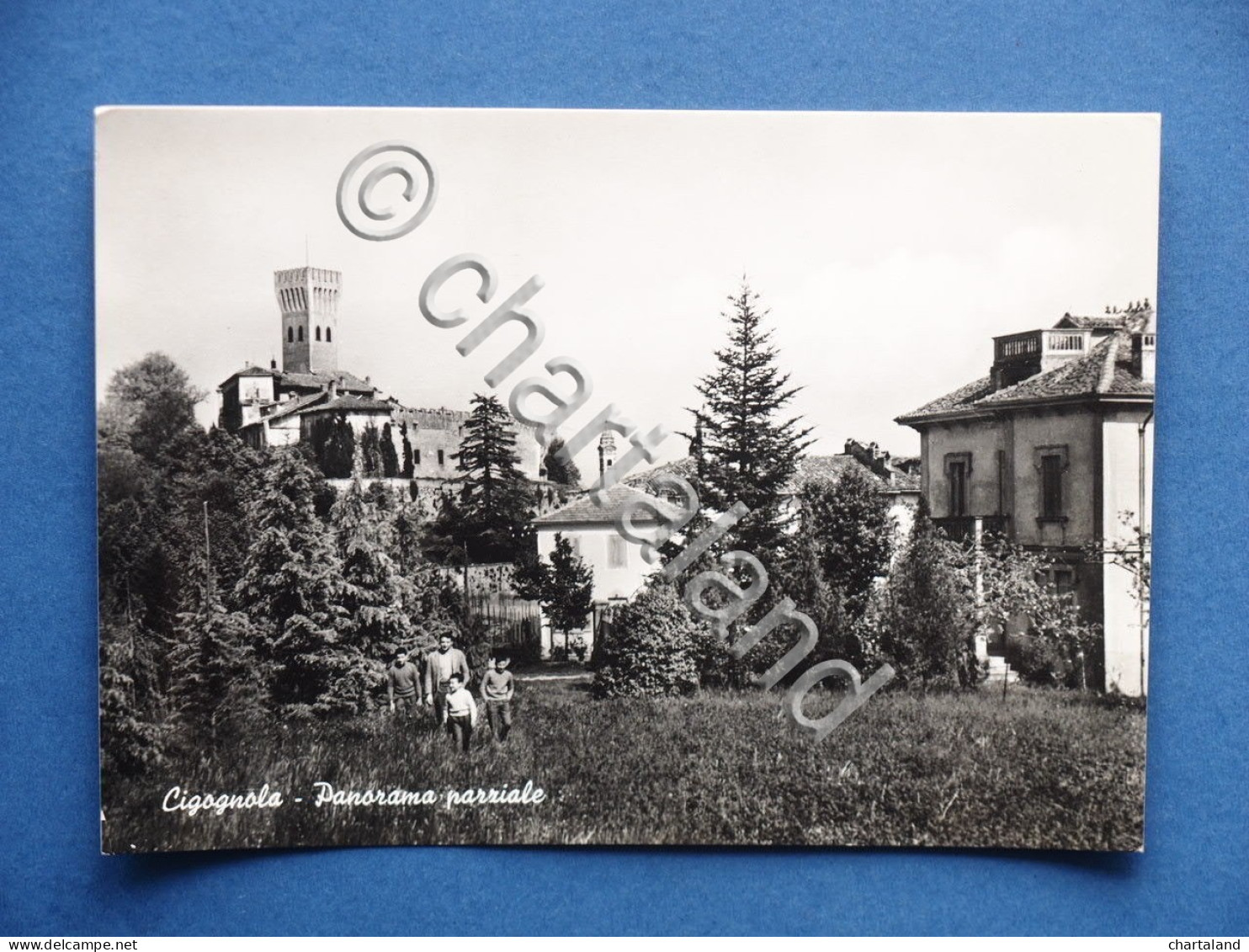 Cartolina Cigognola - Panorama Parziale - 1960. - Pavia