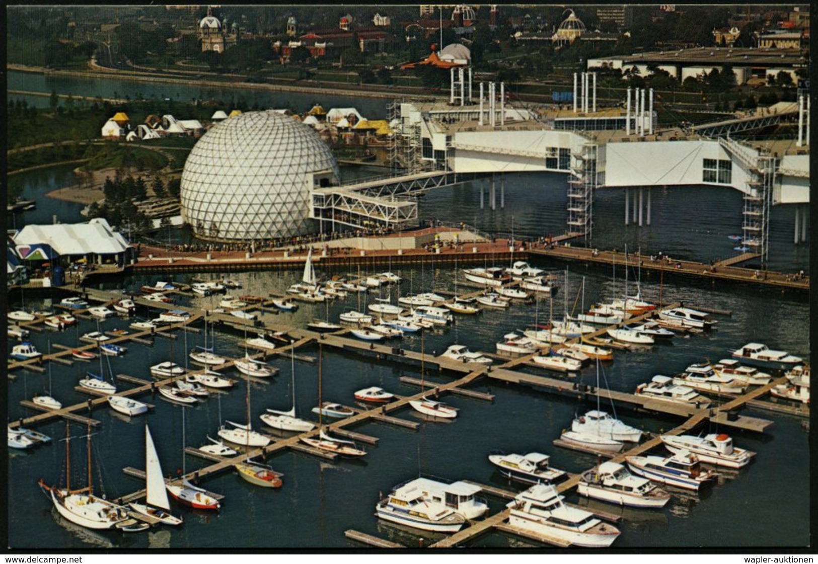 1975 CANADA, 8 C. Bild-Ganzsache: Toronto, Ont. , Jacht-Hafen Mit 360°-Kino, Ungebr. - Hafen / Port & Harbour / Port / P - Other & Unclassified