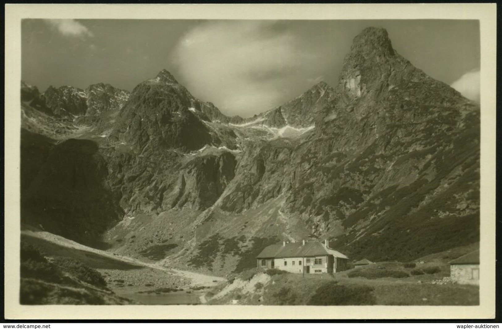 1952 TSCHECHOSLOWAKEI, 1,50 Kc. Bild-Ganzsache Gottwald, Braun: Hohe Tatra (Wanderhütte Chata Pod Jastrabou) Ungebr. (Po - Other & Unclassified