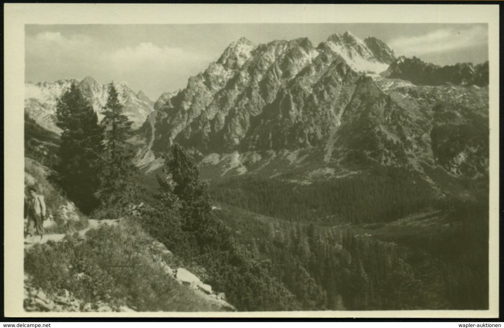 1952 TSCHECHOSLOWAKEI, 1,50 Kc. Bild-Ganzsache Gottwald, Braun: Hohe Tatra, Vysoka 2565 M, Ungebr. (Pofis.CPH 20/14) - A - Other & Unclassified