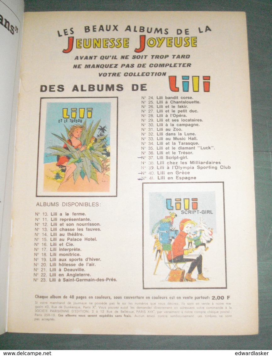 LILI N°42 : EN PERIGORD - EO 1971 - Prix De V 2F - Excellent état (comme Neuf) - Lili L'Espiègle