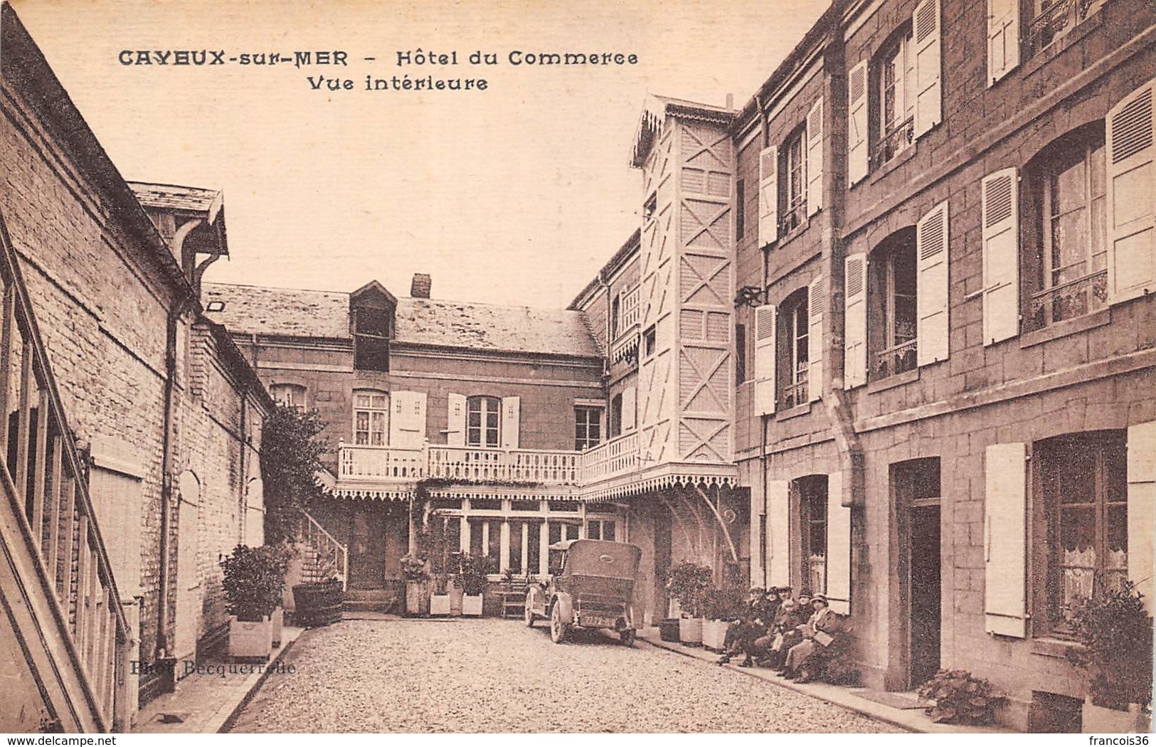 Cayeux Sur Mer (80) - Hôtel Du Commerce - Vue Intérieure - Cayeux Sur Mer